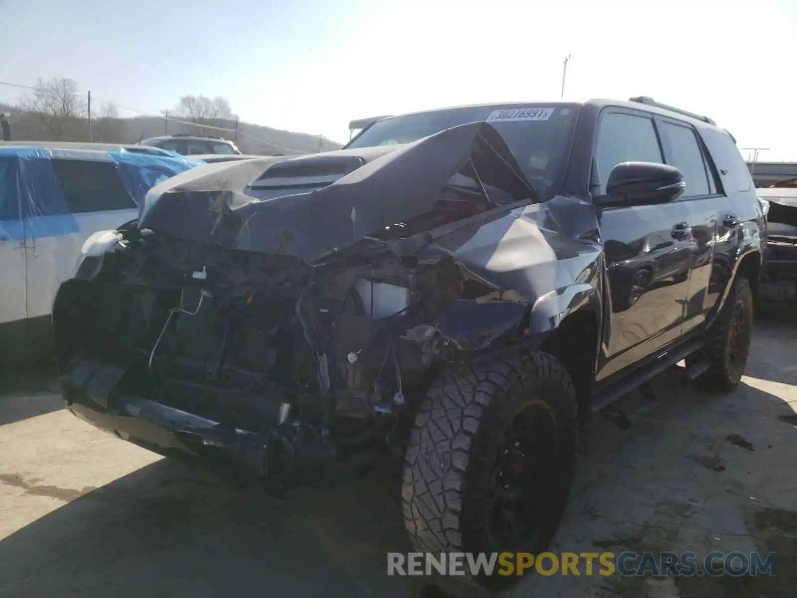 2 Фотография поврежденного автомобиля JTEBU5JR6K5611577 TOYOTA 4RUNNER 2019