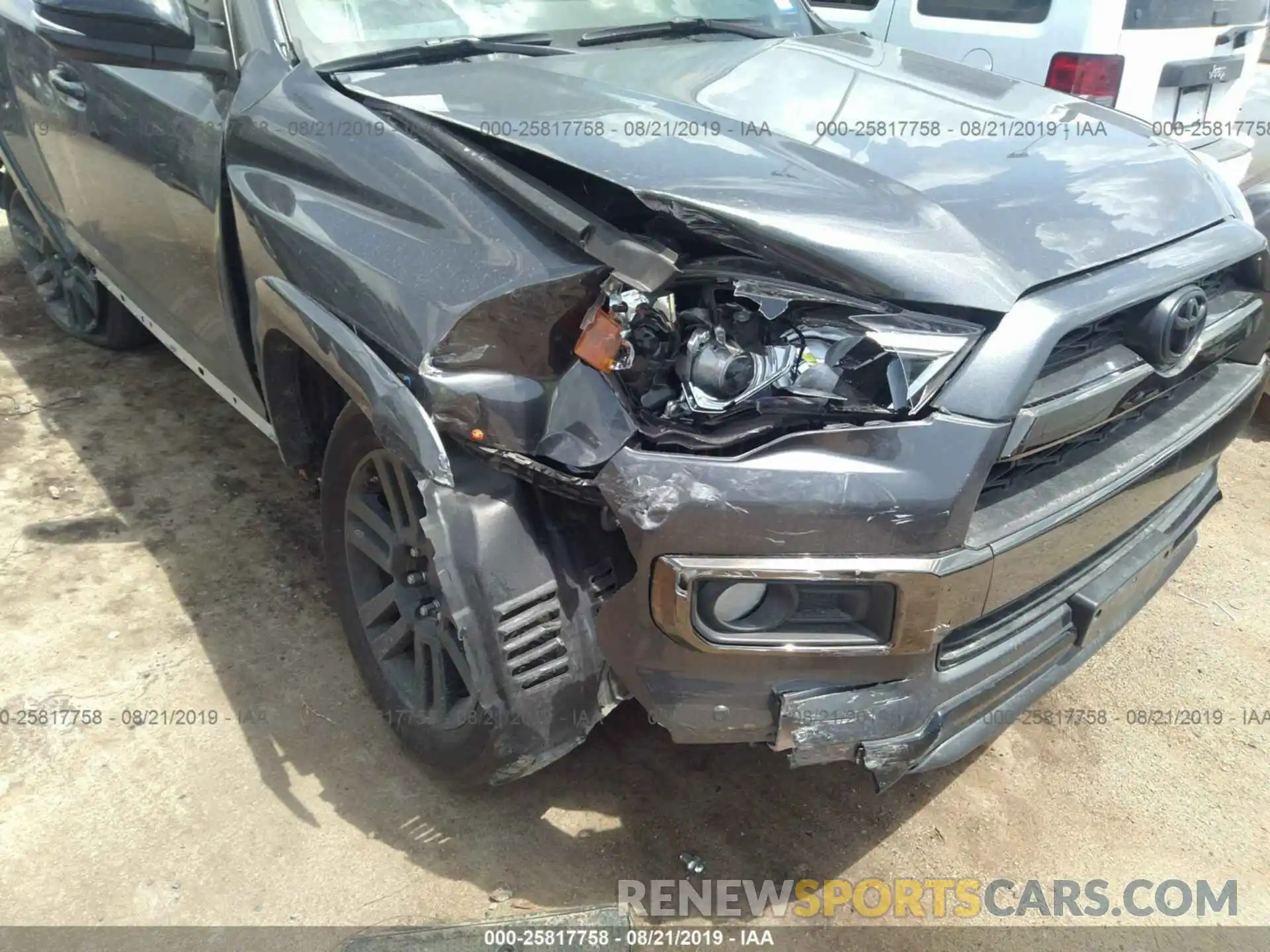 6 Photograph of a damaged car JTEBU5JR6K5611613 TOYOTA 4RUNNER 2019