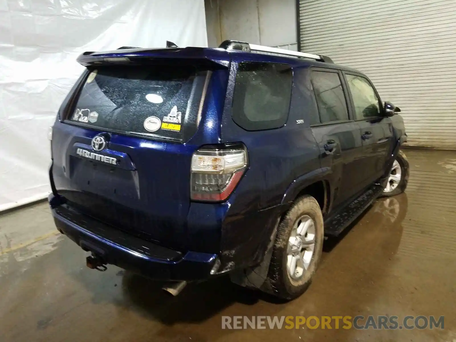 4 Фотография поврежденного автомобиля JTEBU5JR6K5613510 TOYOTA 4RUNNER 2019