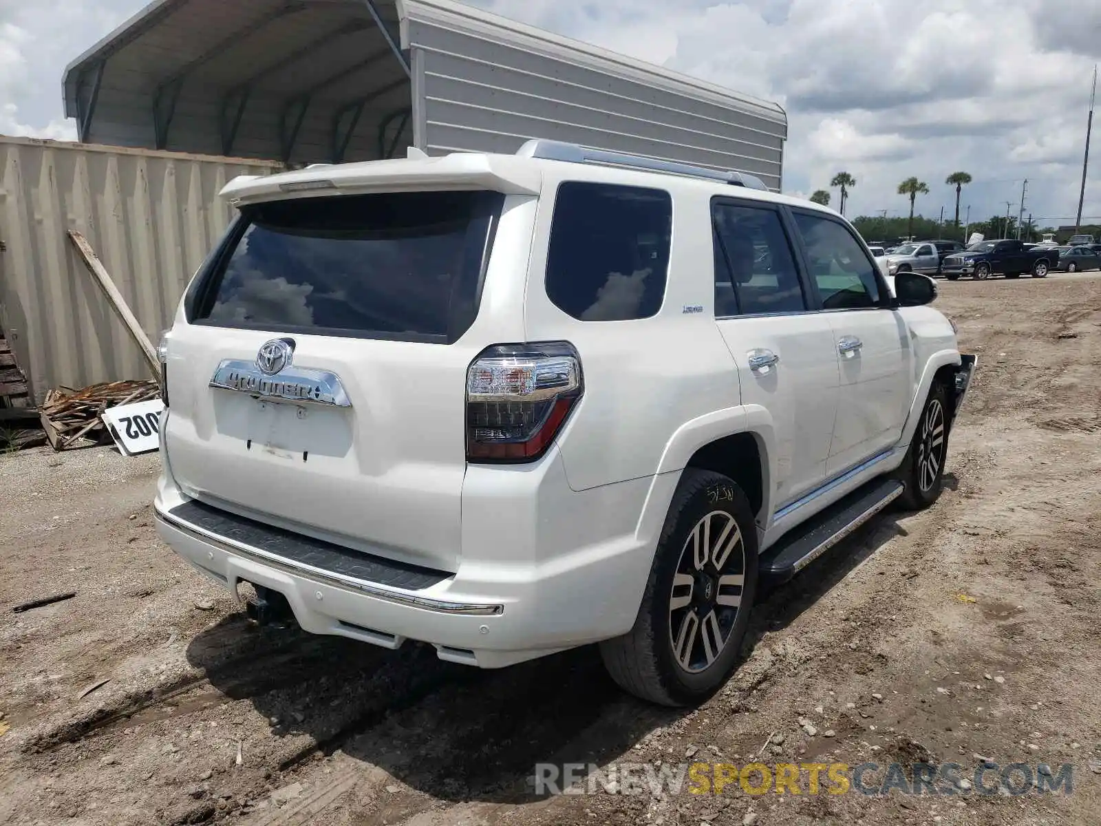 4 Фотография поврежденного автомобиля JTEBU5JR6K5614964 TOYOTA 4RUNNER 2019