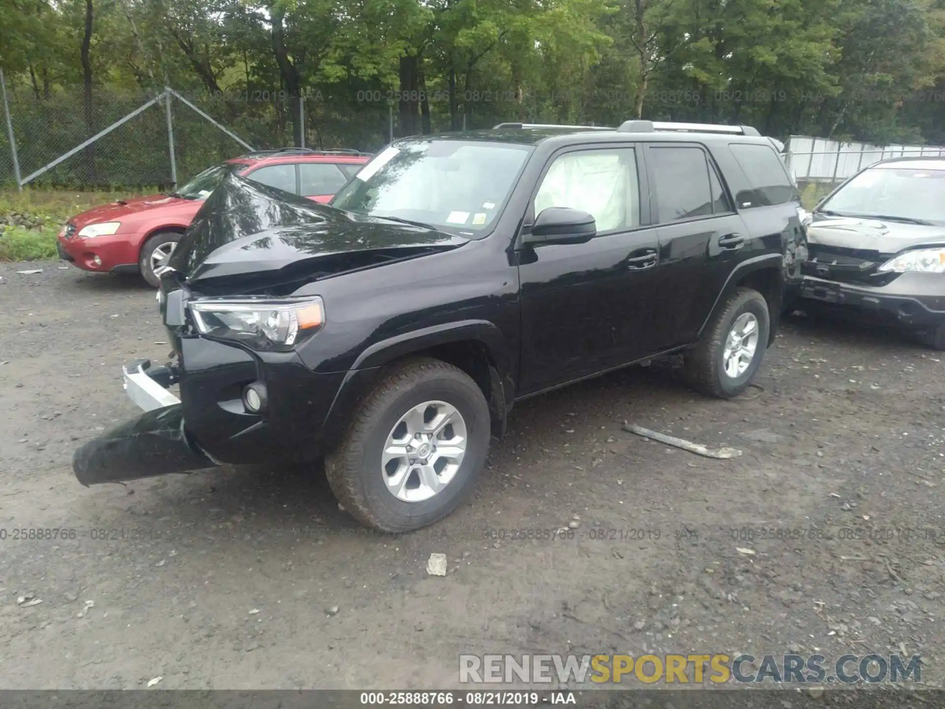 2 Фотография поврежденного автомобиля JTEBU5JR6K5615371 TOYOTA 4RUNNER 2019