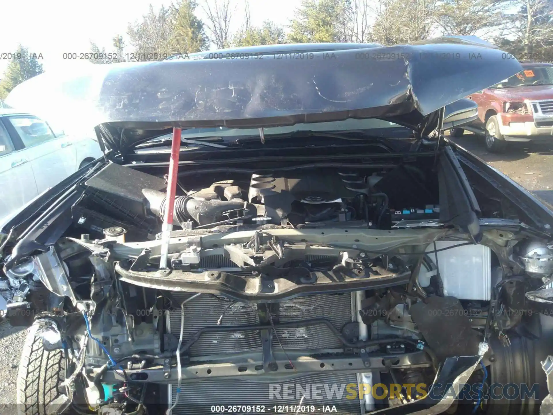 10 Фотография поврежденного автомобиля JTEBU5JR6K5616889 TOYOTA 4RUNNER 2019