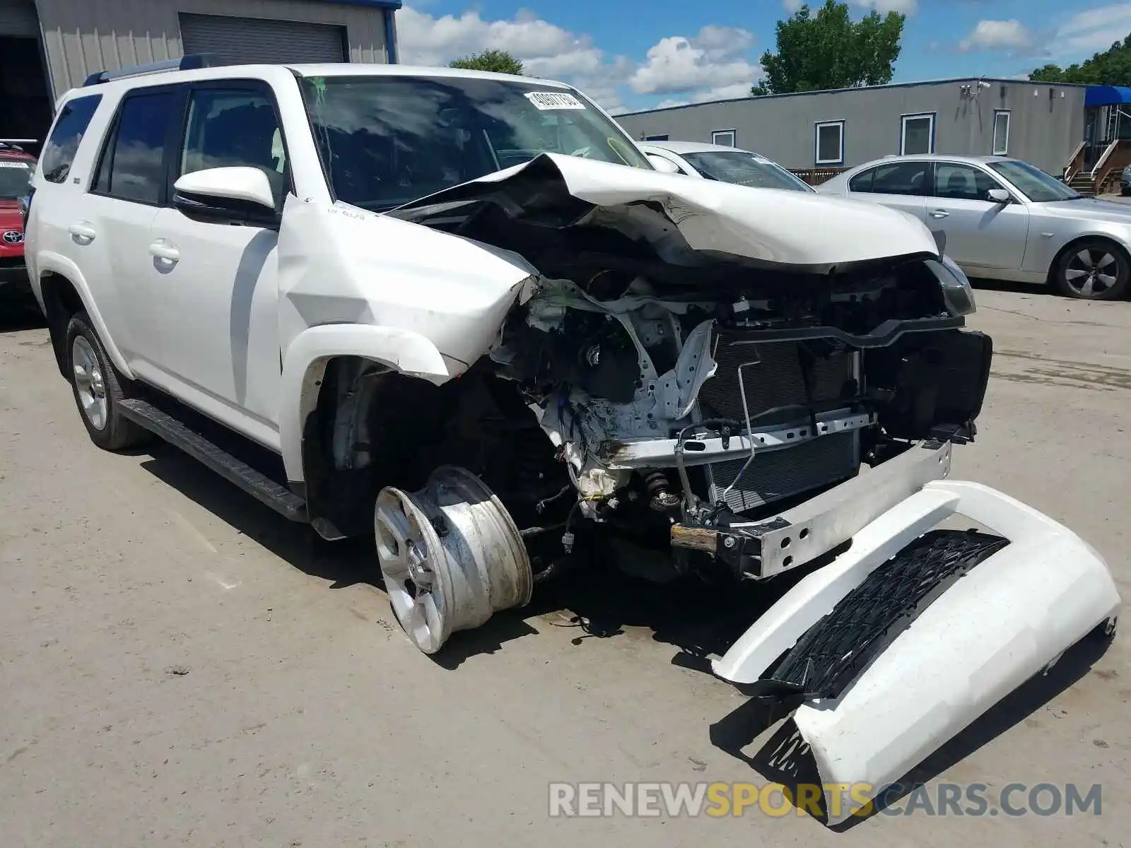 1 Photograph of a damaged car JTEBU5JR6K5618349 TOYOTA 4RUNNER 2019