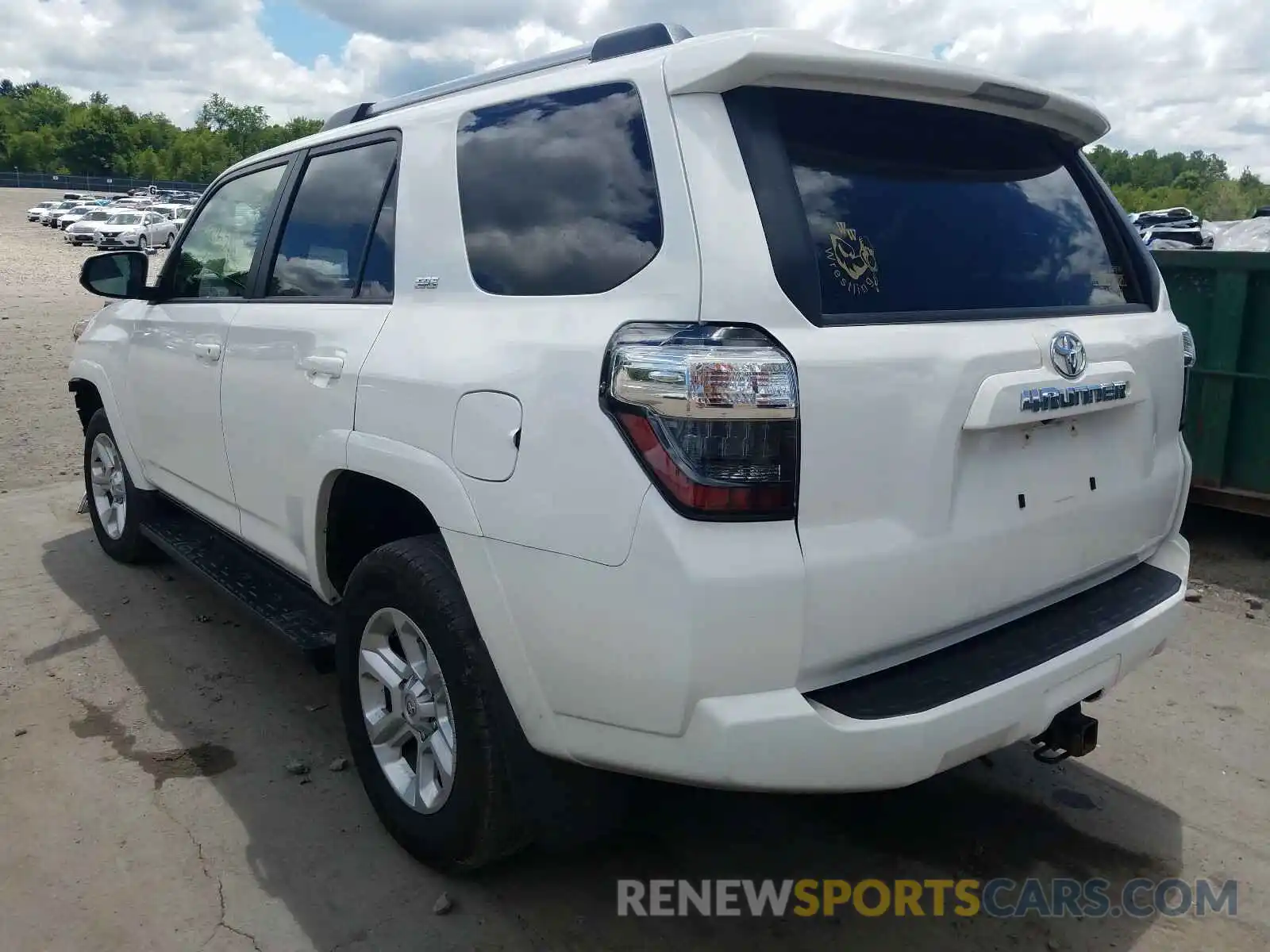 3 Фотография поврежденного автомобиля JTEBU5JR6K5618349 TOYOTA 4RUNNER 2019