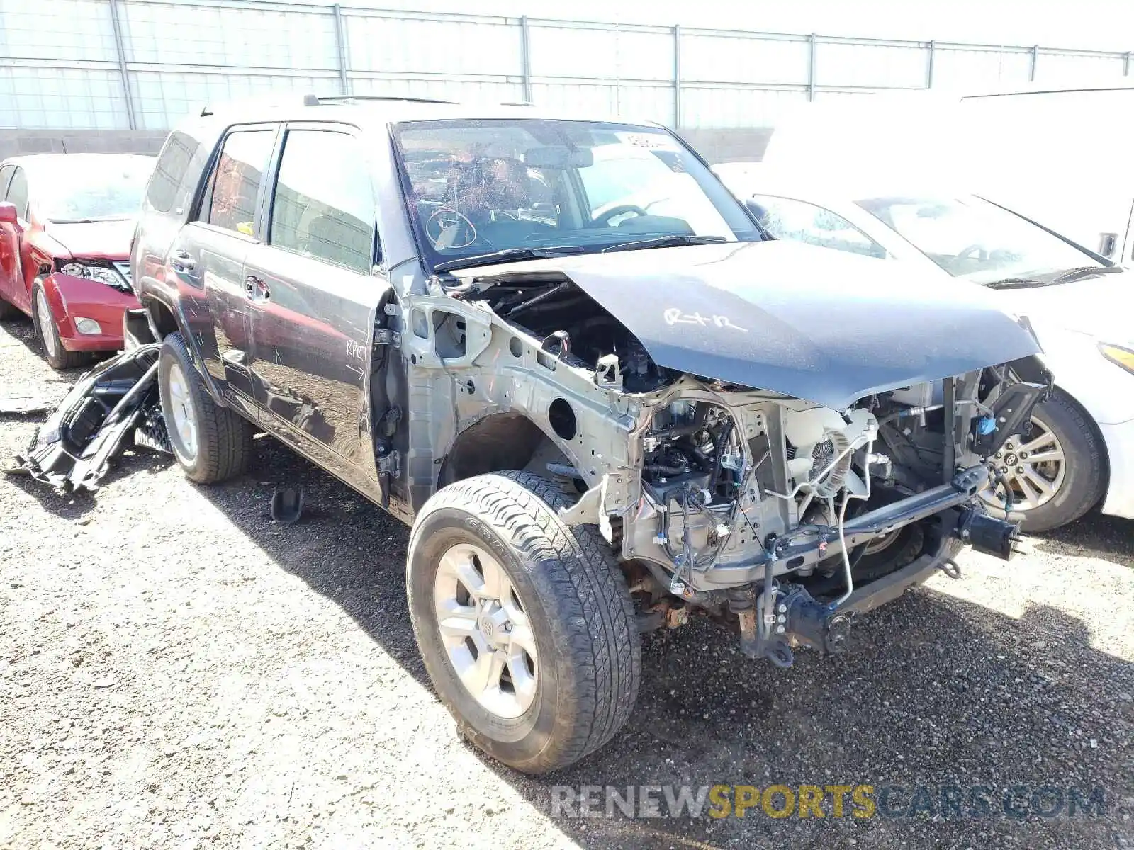 1 Photograph of a damaged car JTEBU5JR6K5622532 TOYOTA 4RUNNER 2019