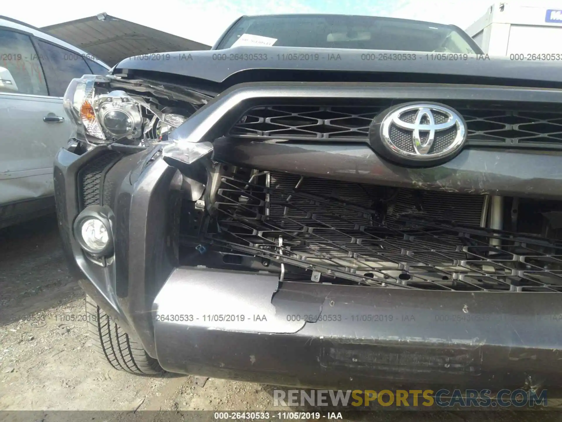 6 Photograph of a damaged car JTEBU5JR6K5623468 TOYOTA 4RUNNER 2019