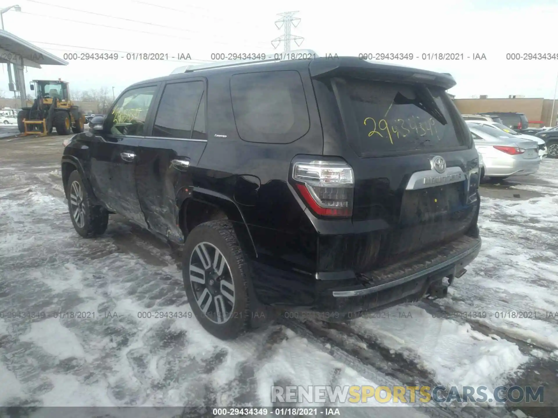 3 Фотография поврежденного автомобиля JTEBU5JR6K5627679 TOYOTA 4RUNNER 2019