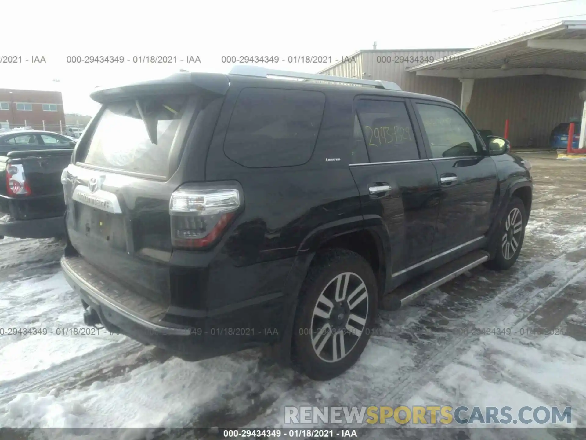 4 Фотография поврежденного автомобиля JTEBU5JR6K5627679 TOYOTA 4RUNNER 2019