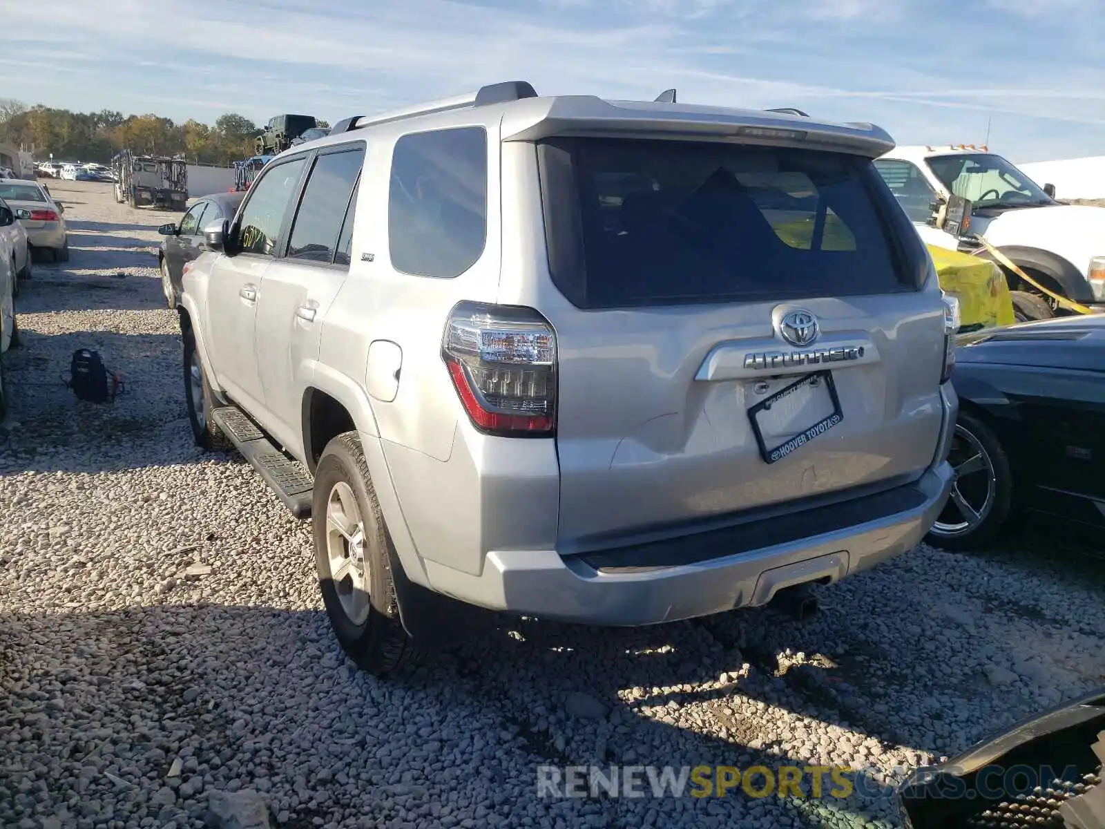 3 Photograph of a damaged car JTEBU5JR6K5631716 TOYOTA 4RUNNER 2019