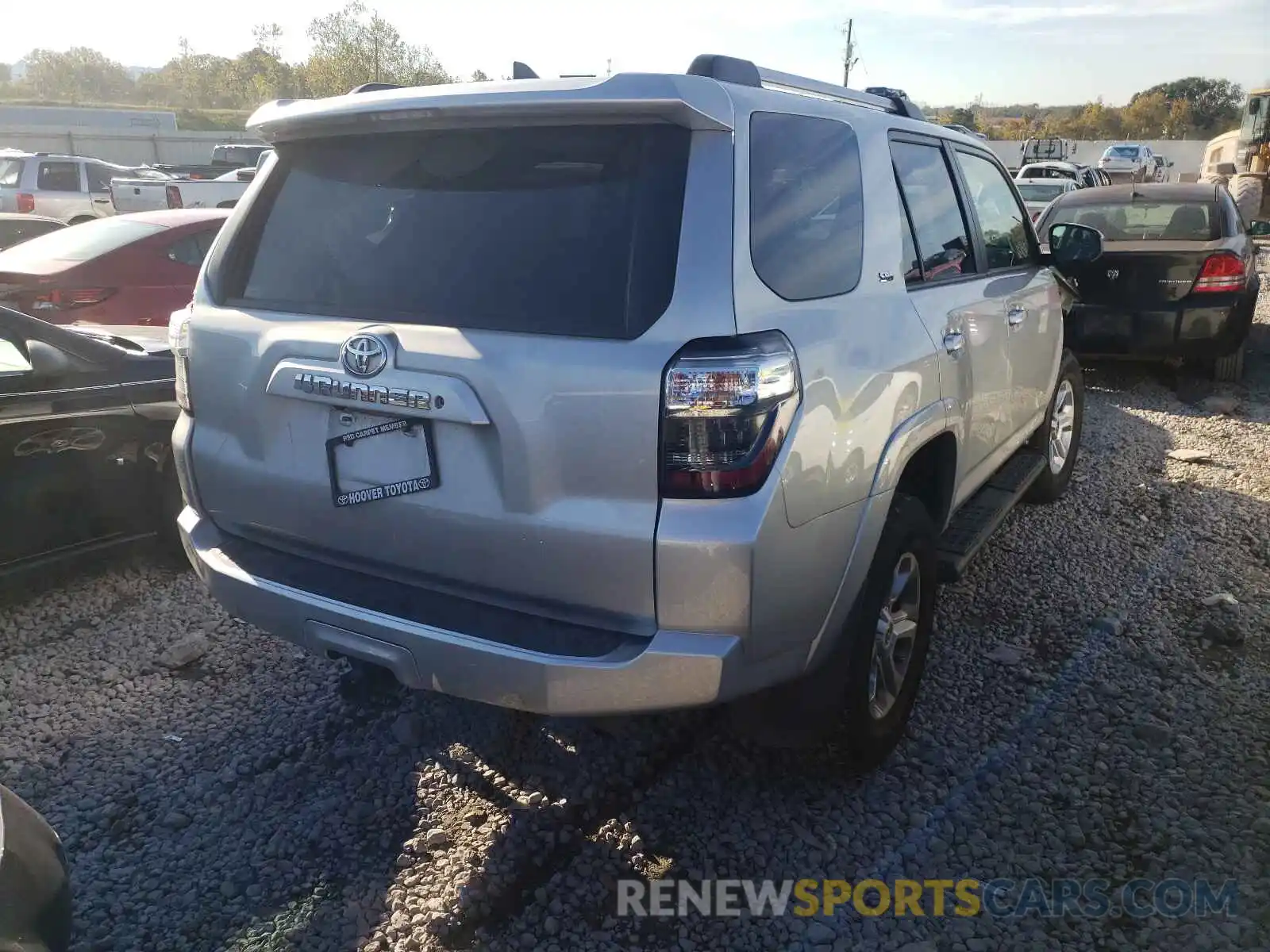 4 Photograph of a damaged car JTEBU5JR6K5631716 TOYOTA 4RUNNER 2019