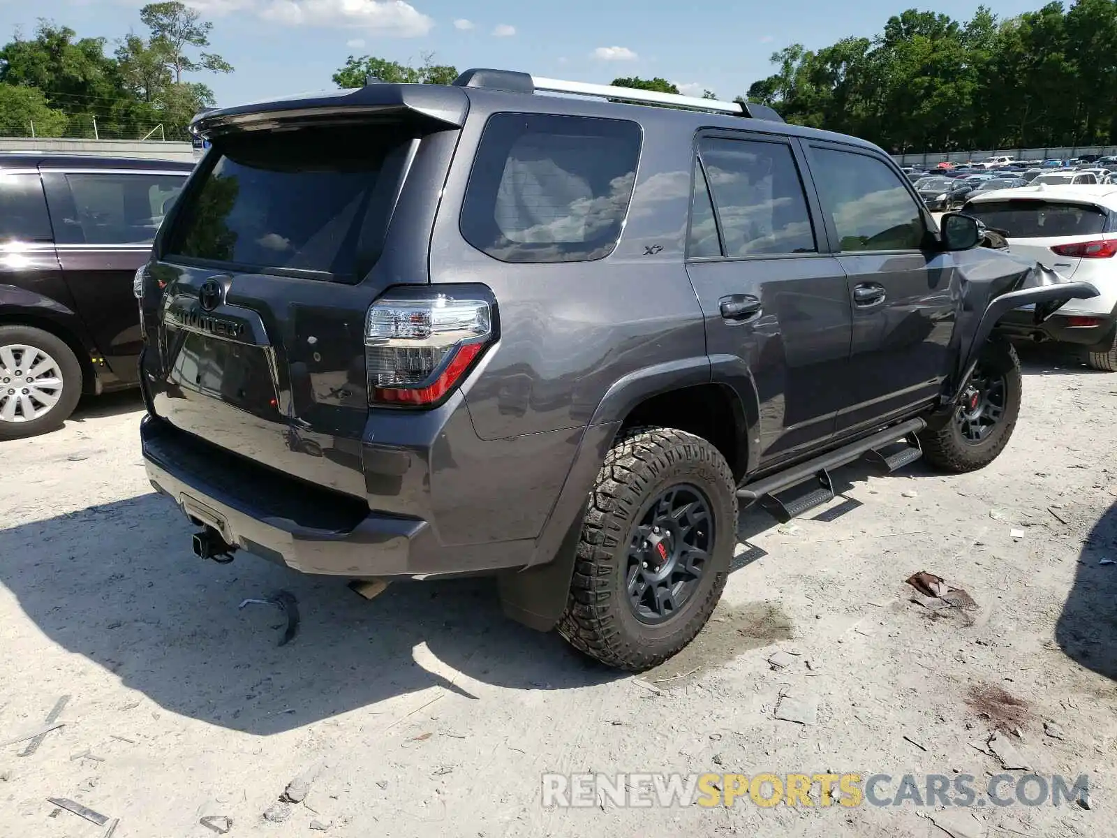 4 Фотография поврежденного автомобиля JTEBU5JR6K5632526 TOYOTA 4RUNNER 2019