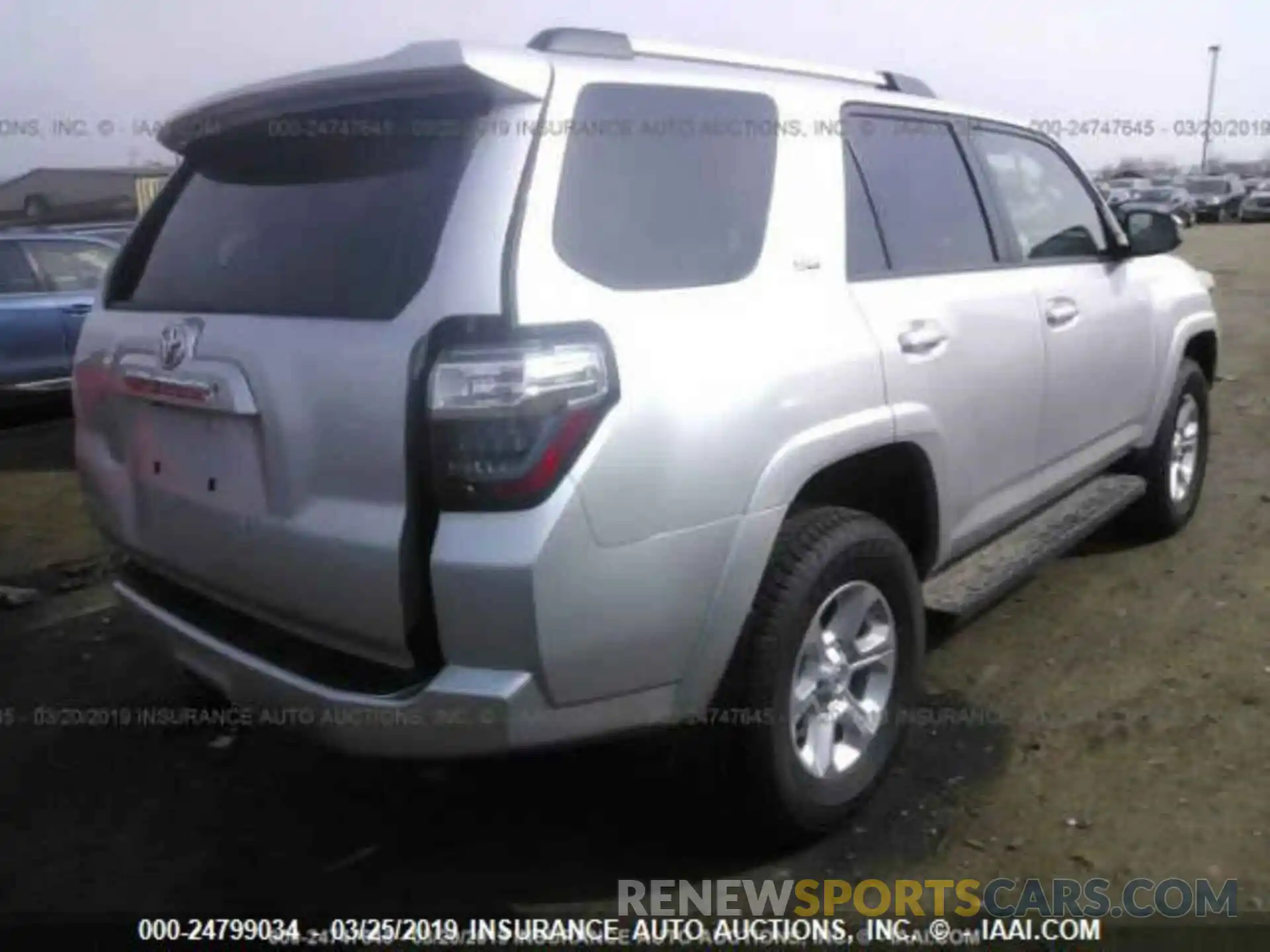 4 Photograph of a damaged car JTEBU5JR6K5634857 TOYOTA 4RUNNER 2019