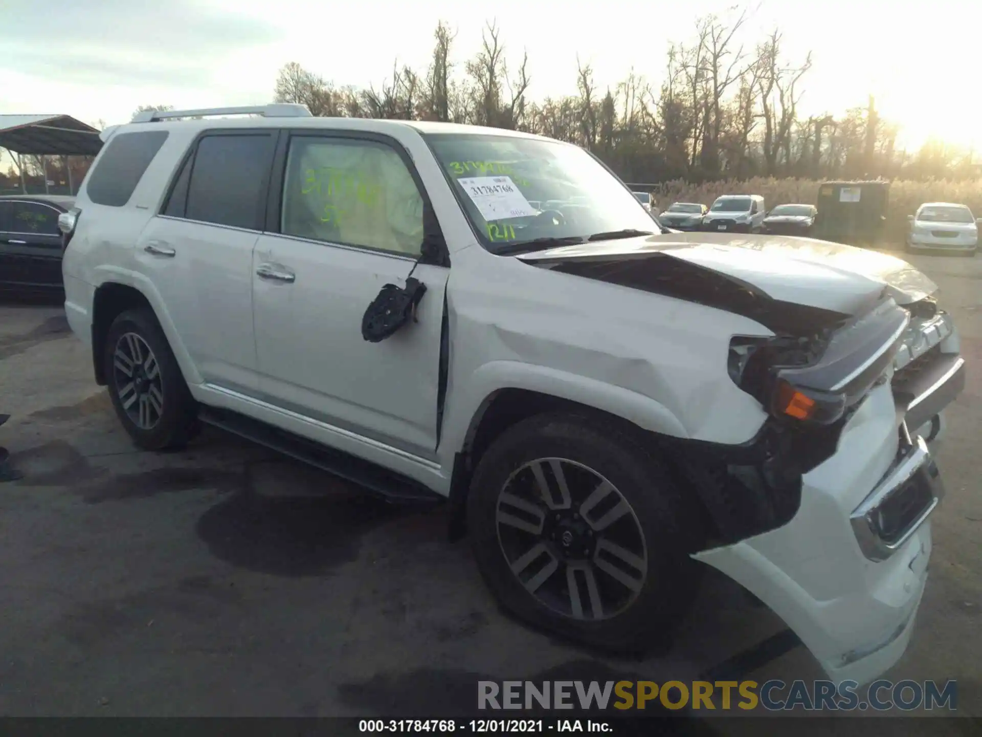 1 Photograph of a damaged car JTEBU5JR6K5634986 TOYOTA 4RUNNER 2019