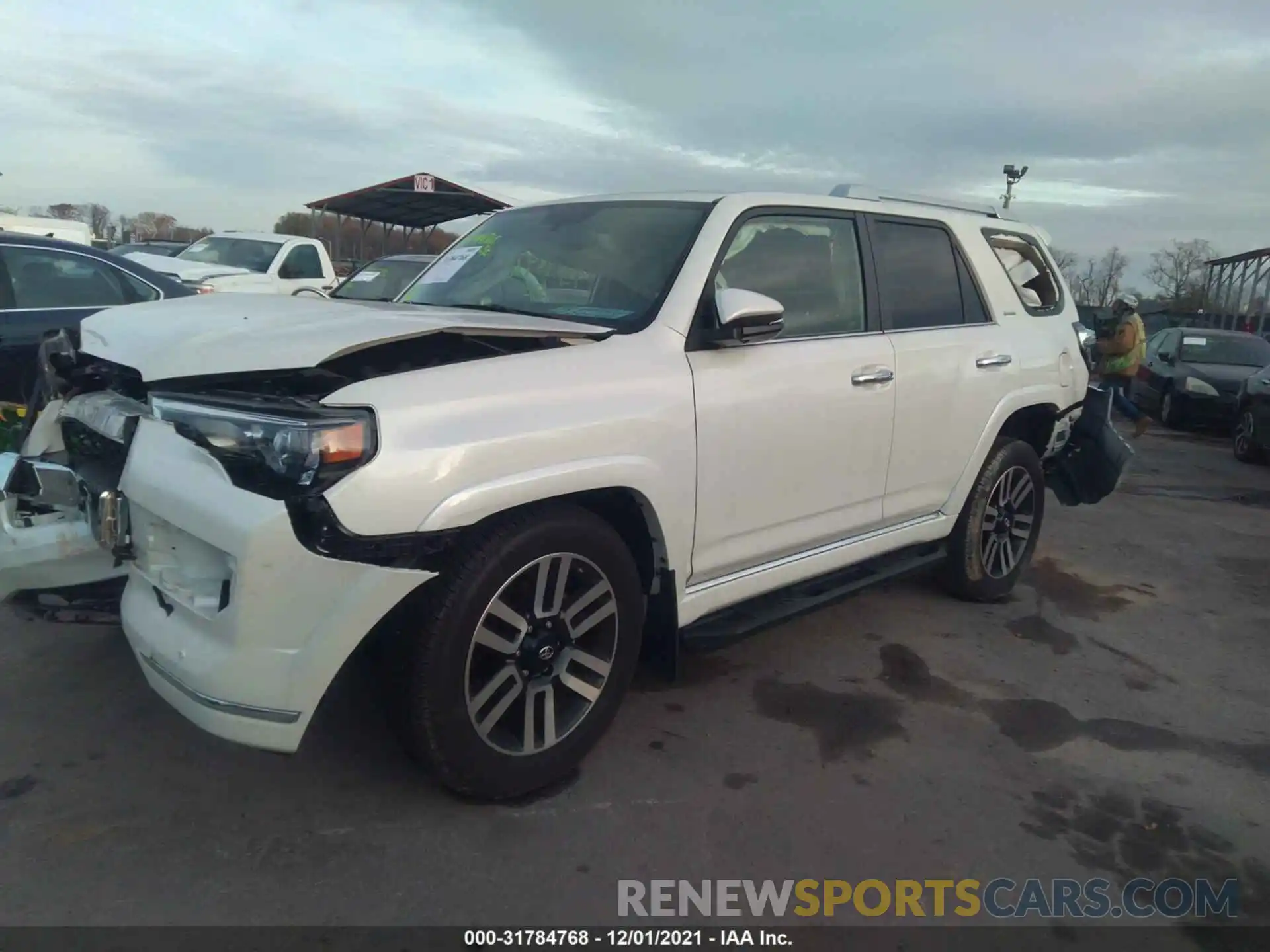 2 Photograph of a damaged car JTEBU5JR6K5634986 TOYOTA 4RUNNER 2019