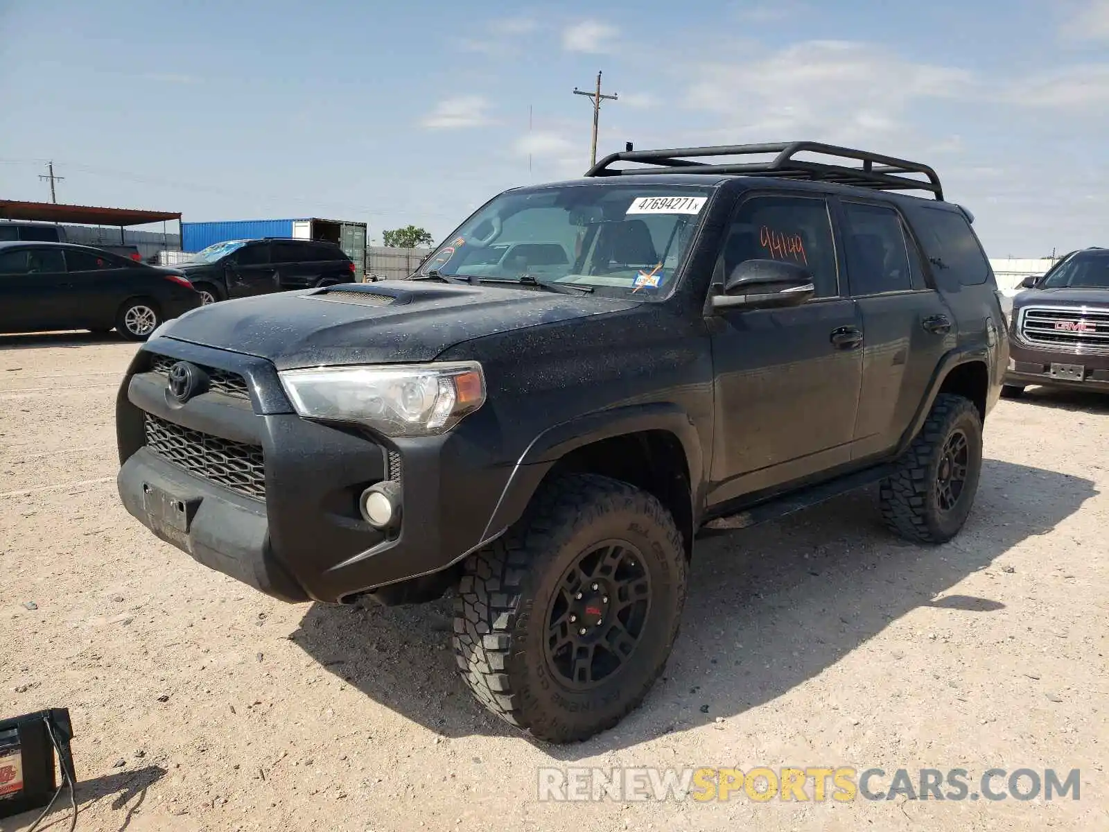 2 Фотография поврежденного автомобиля JTEBU5JR6K5635300 TOYOTA 4RUNNER 2019