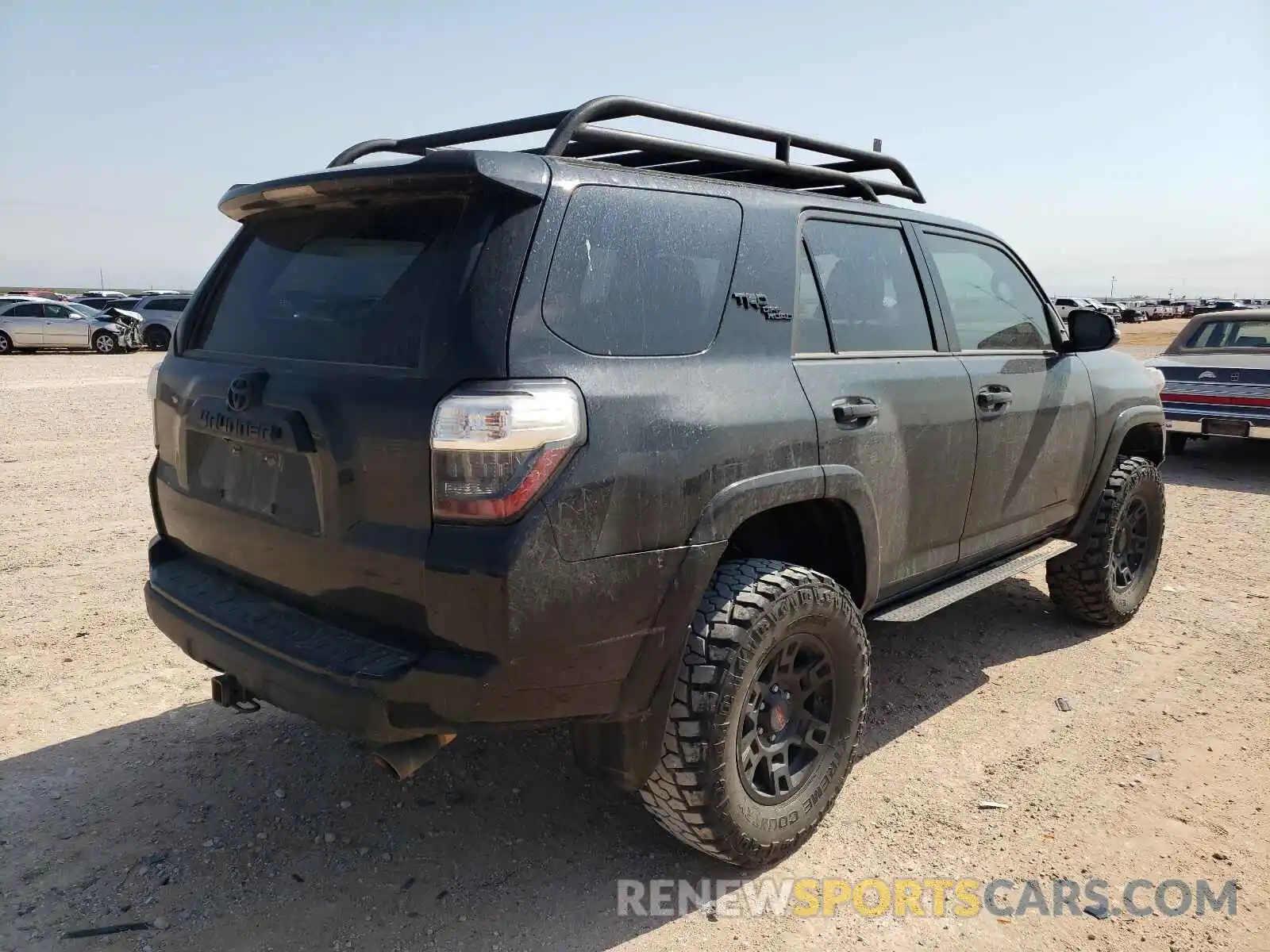 4 Фотография поврежденного автомобиля JTEBU5JR6K5635300 TOYOTA 4RUNNER 2019