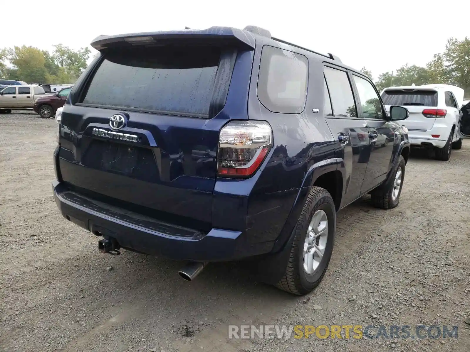 4 Фотография поврежденного автомобиля JTEBU5JR6K5637838 TOYOTA 4RUNNER 2019