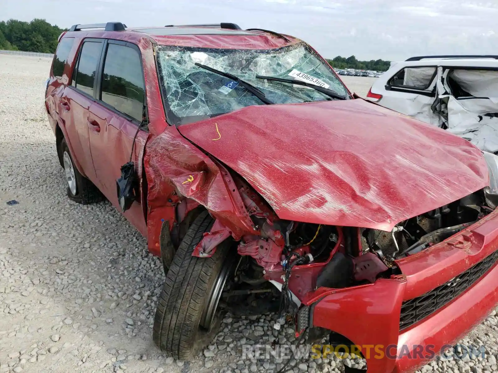 9 Photograph of a damaged car JTEBU5JR6K5648404 TOYOTA 4RUNNER 2019