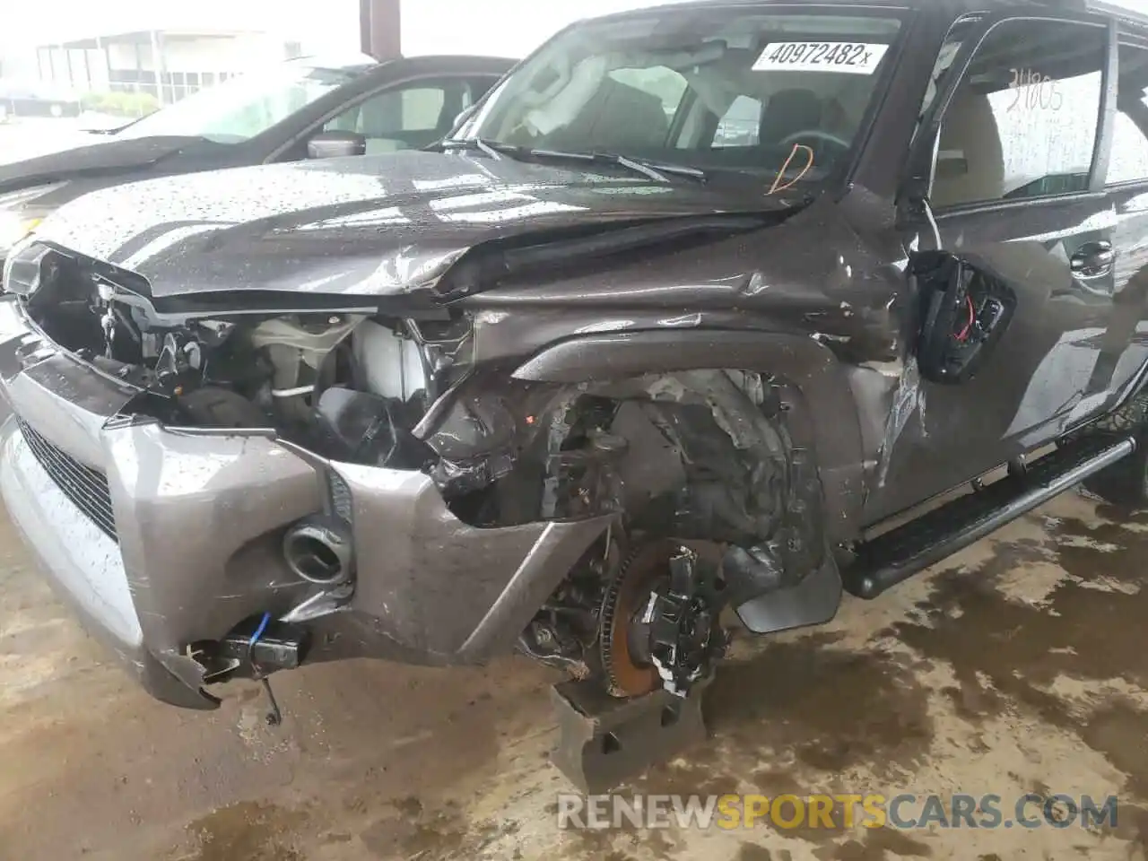 9 Photograph of a damaged car JTEBU5JR6K5649259 TOYOTA 4RUNNER 2019