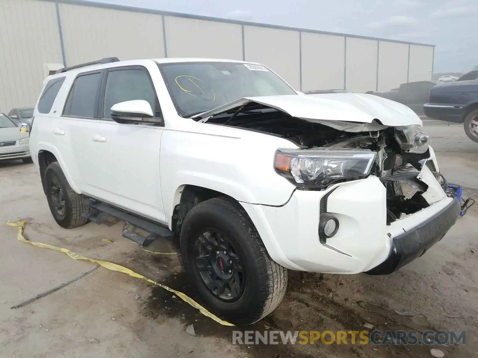 1 Photograph of a damaged car JTEBU5JR6K5649794 TOYOTA 4RUNNER 2019