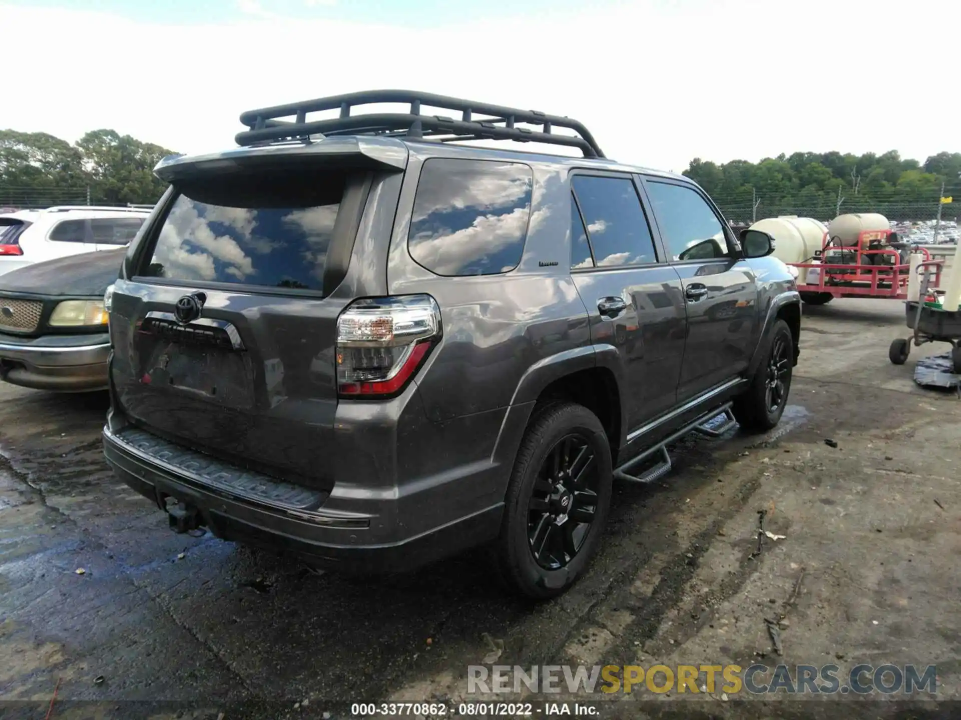 4 Фотография поврежденного автомобиля JTEBU5JR6K5652050 TOYOTA 4RUNNER 2019