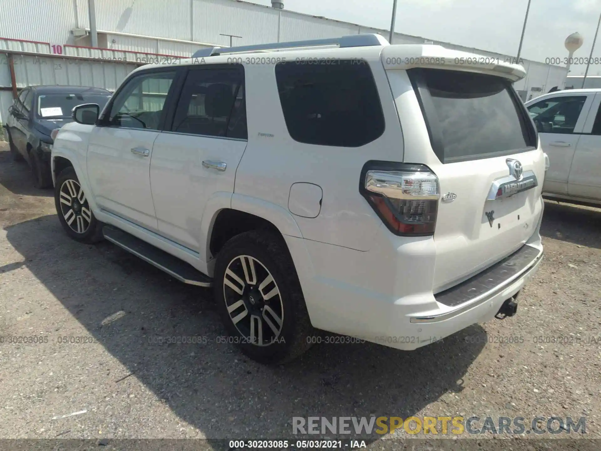 3 Photograph of a damaged car JTEBU5JR6K5652887 TOYOTA 4RUNNER 2019