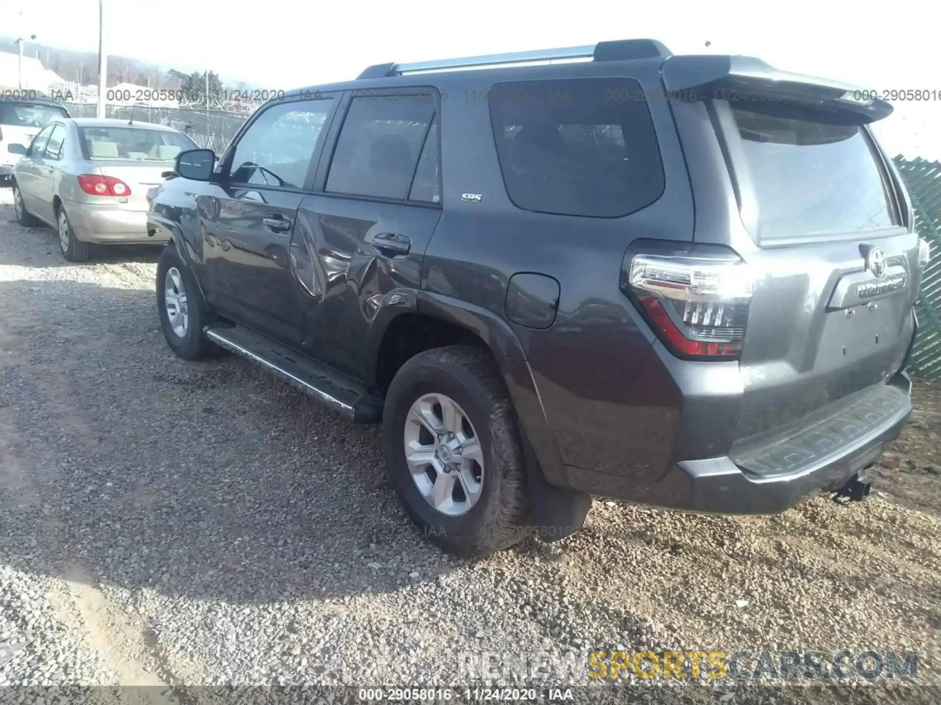 3 Фотография поврежденного автомобиля JTEBU5JR6K5654493 TOYOTA 4RUNNER 2019