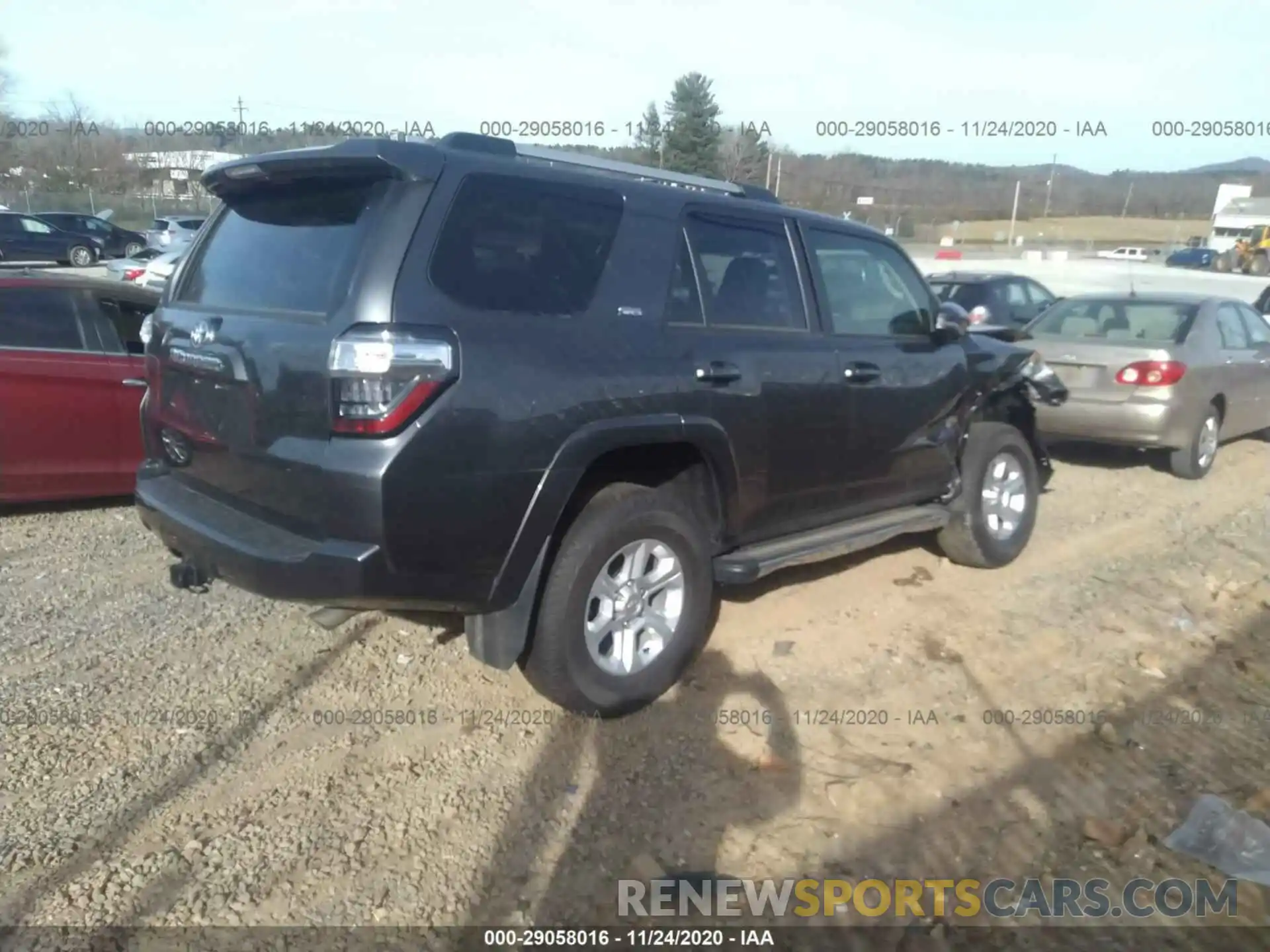 4 Photograph of a damaged car JTEBU5JR6K5654493 TOYOTA 4RUNNER 2019