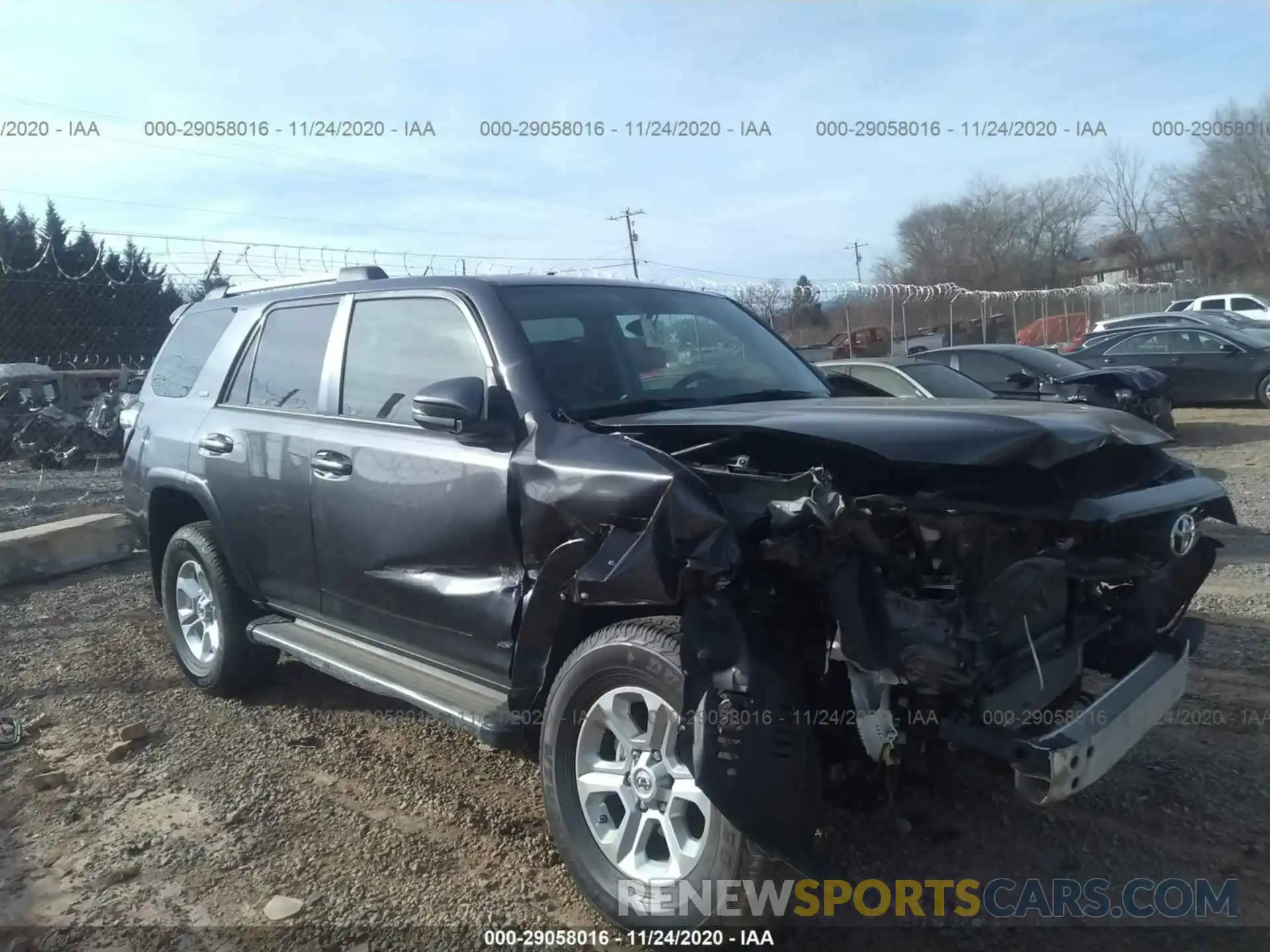 6 Photograph of a damaged car JTEBU5JR6K5654493 TOYOTA 4RUNNER 2019