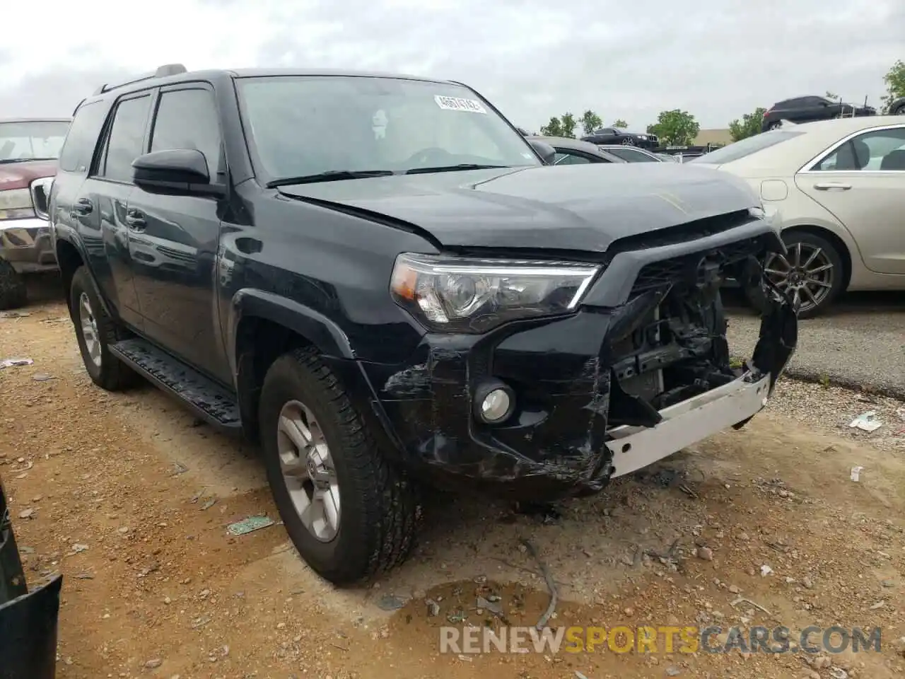 1 Photograph of a damaged car JTEBU5JR6K5658320 TOYOTA 4RUNNER 2019