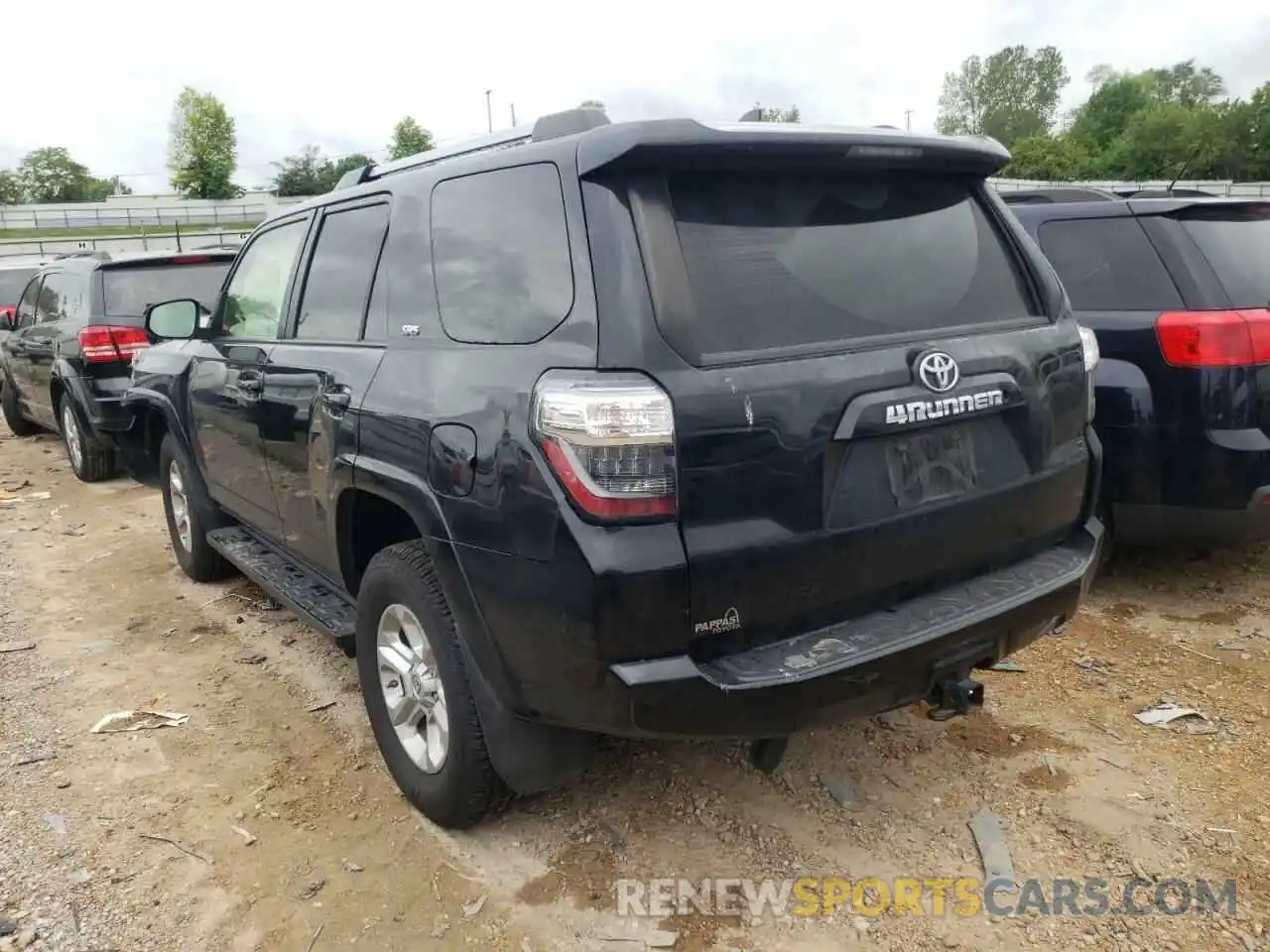 3 Фотография поврежденного автомобиля JTEBU5JR6K5658320 TOYOTA 4RUNNER 2019