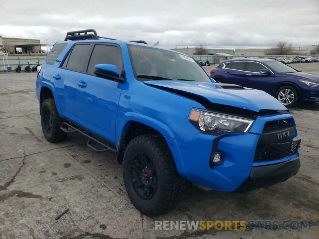 1 Photograph of a damaged car JTEBU5JR6K5658429 TOYOTA 4RUNNER 2019