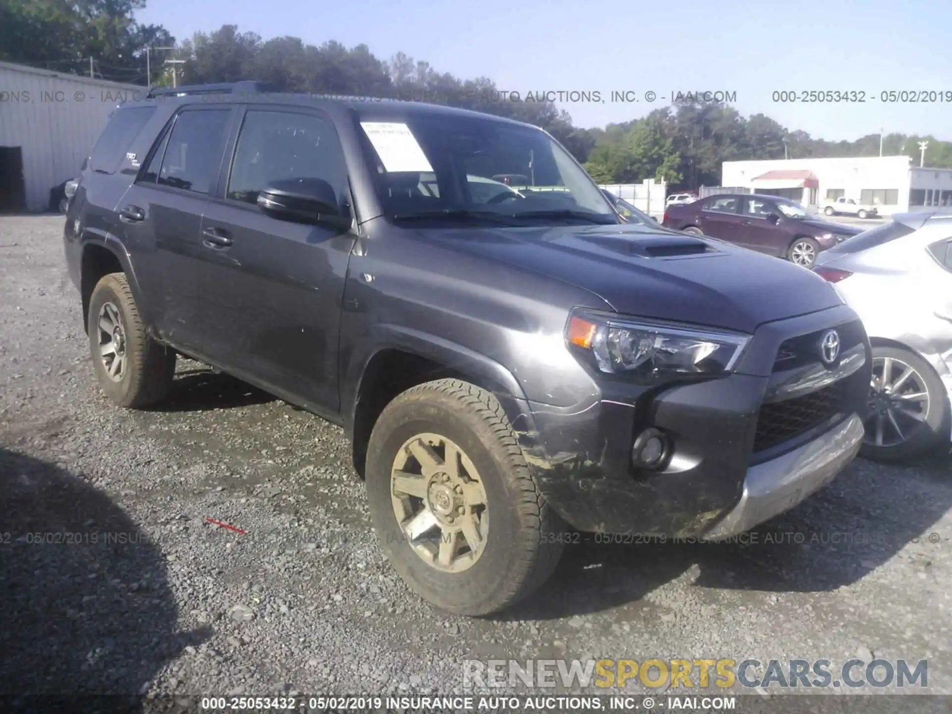 1 Photograph of a damaged car JTEBU5JR6K5658589 TOYOTA 4RUNNER 2019