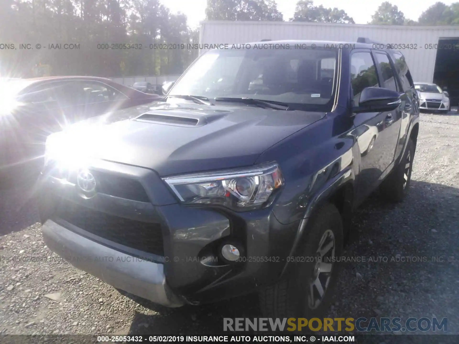 2 Photograph of a damaged car JTEBU5JR6K5658589 TOYOTA 4RUNNER 2019