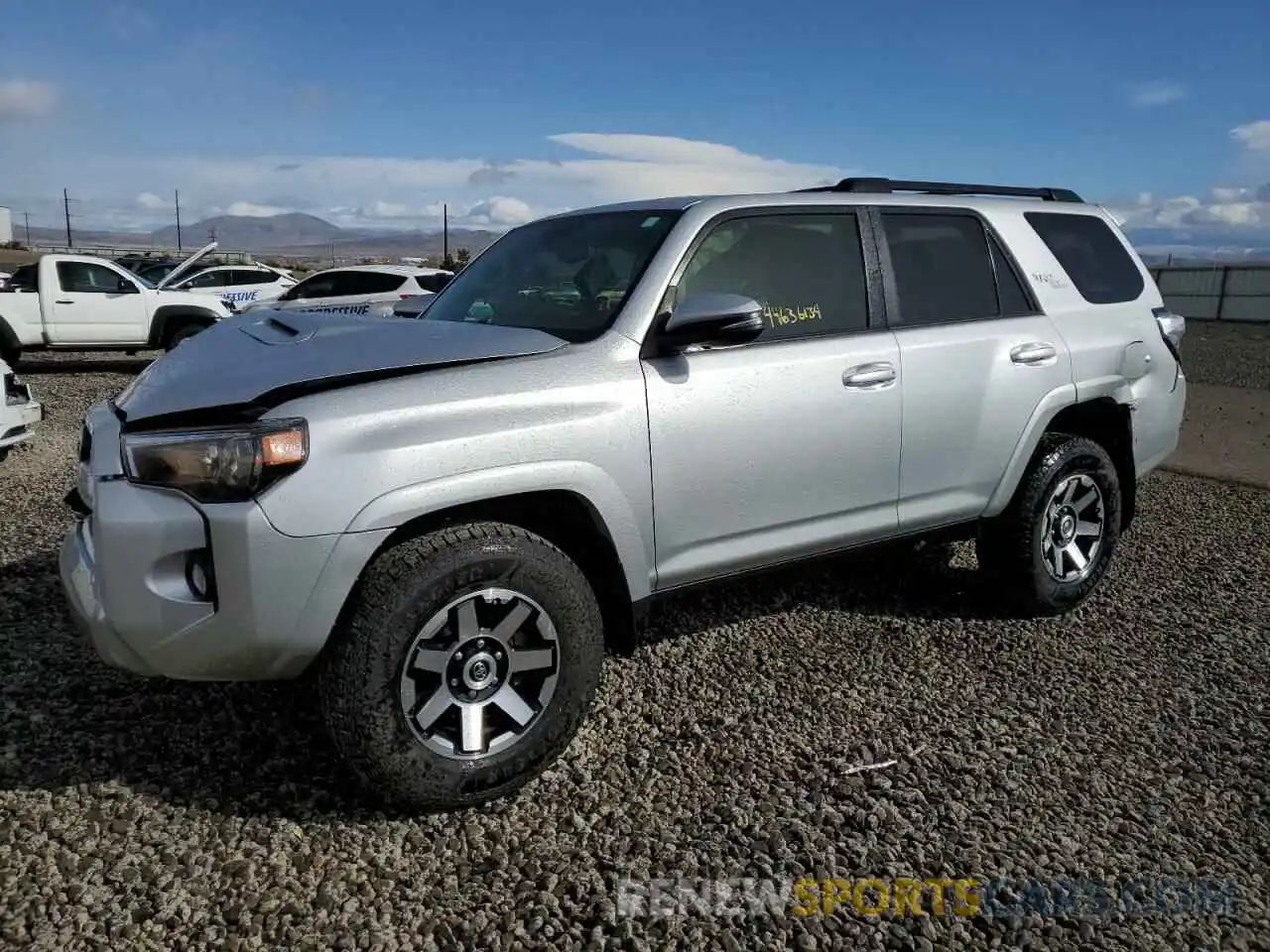 1 Photograph of a damaged car JTEBU5JR6K5658835 TOYOTA 4RUNNER 2019