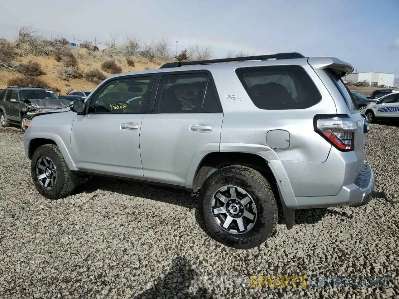 2 Photograph of a damaged car JTEBU5JR6K5658835 TOYOTA 4RUNNER 2019