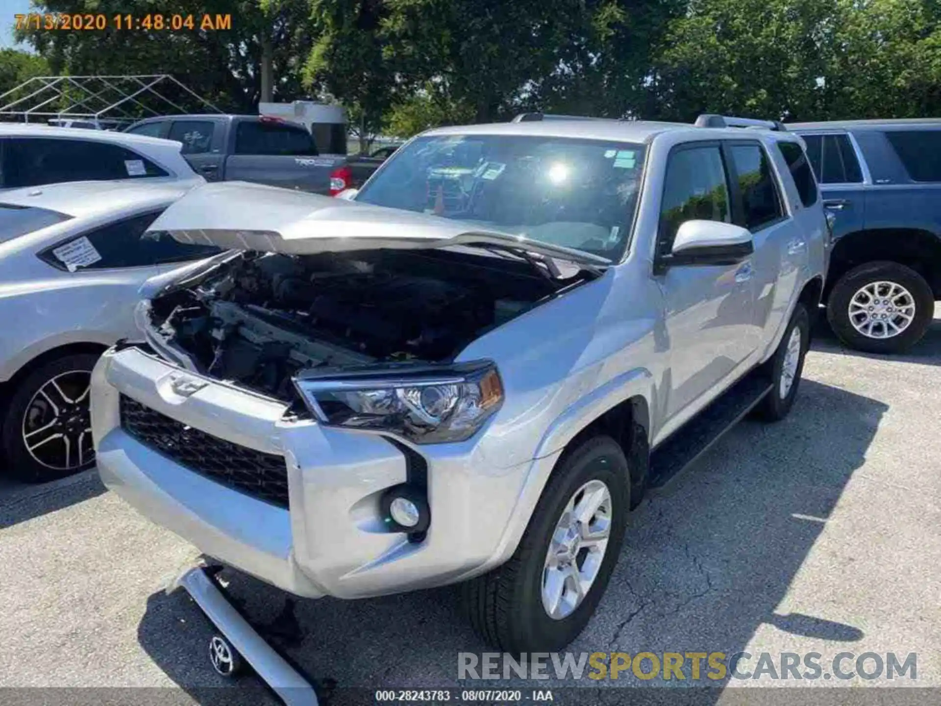 9 Фотография поврежденного автомобиля JTEBU5JR6K5659449 TOYOTA 4RUNNER 2019