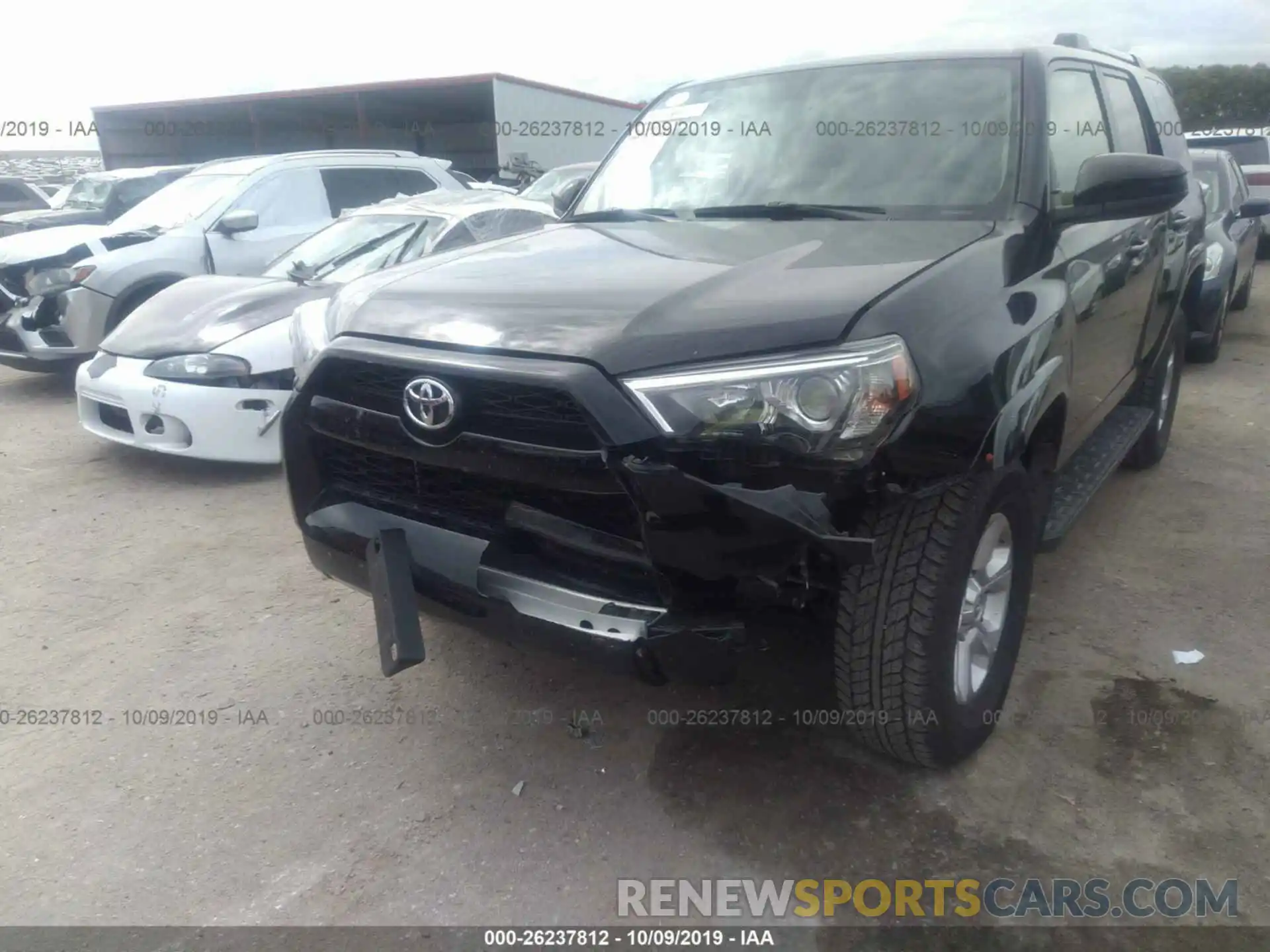 6 Фотография поврежденного автомобиля JTEBU5JR6K5660536 TOYOTA 4RUNNER 2019