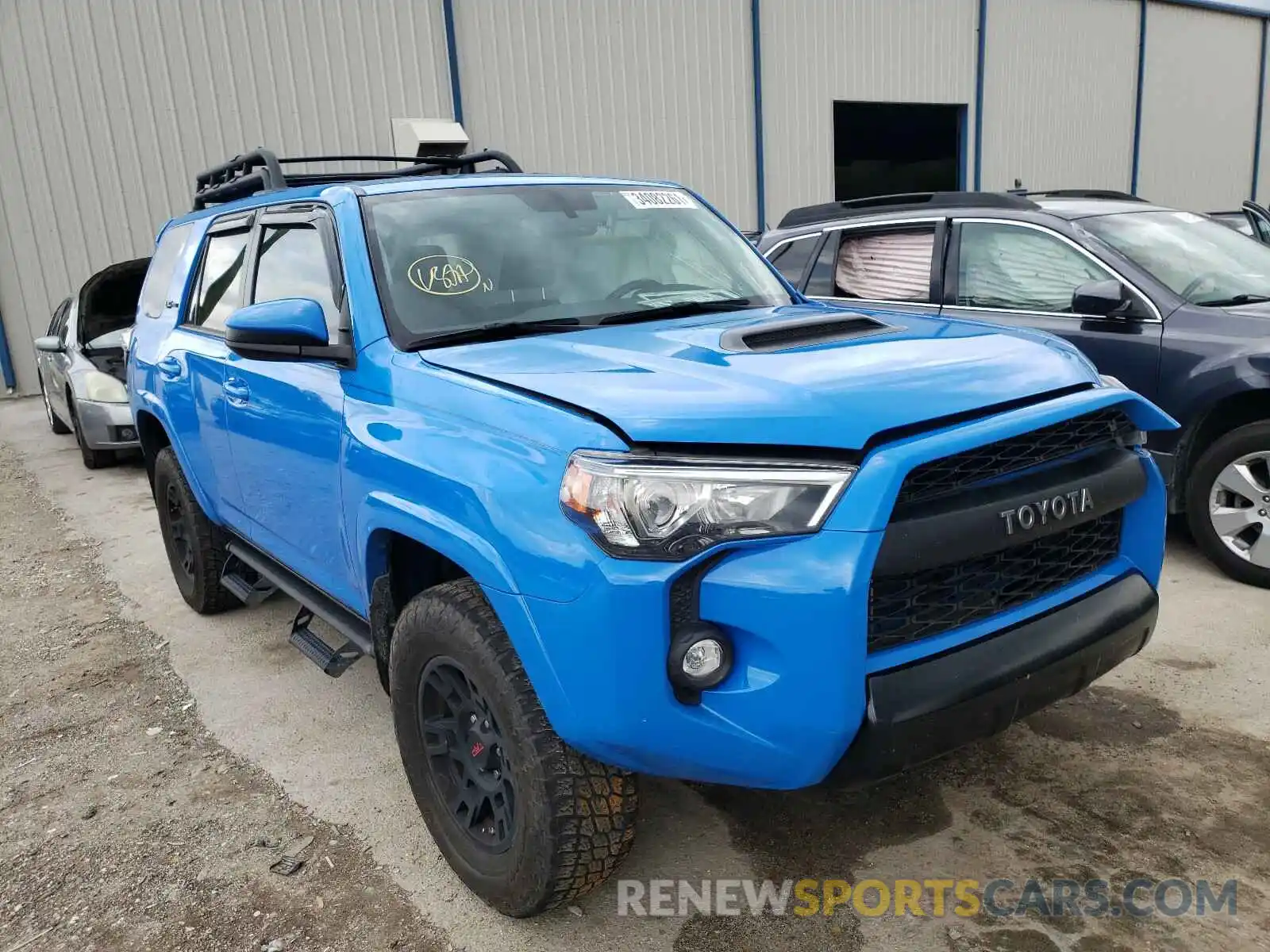 1 Photograph of a damaged car JTEBU5JR6K5660746 TOYOTA 4RUNNER 2019