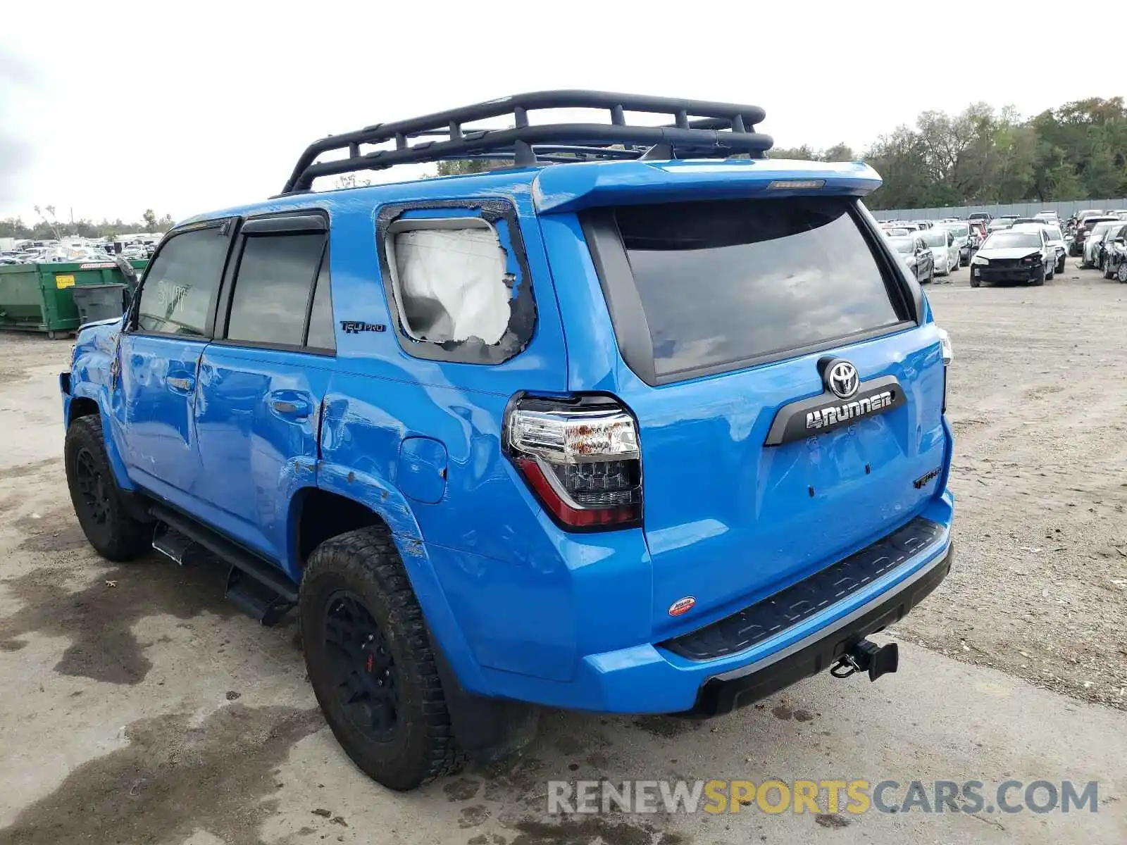 3 Фотография поврежденного автомобиля JTEBU5JR6K5660746 TOYOTA 4RUNNER 2019