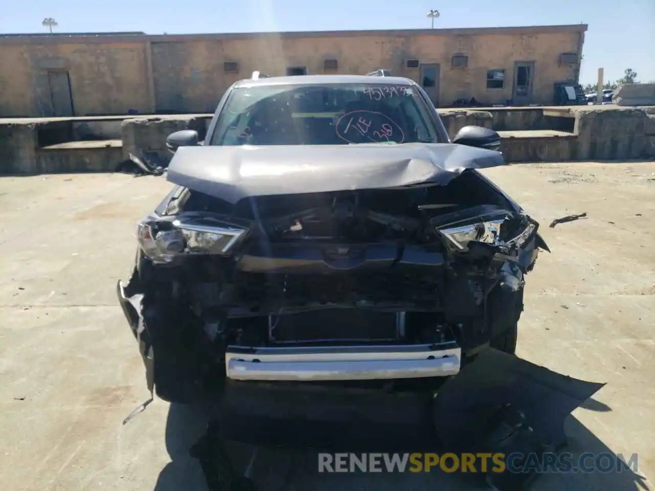 9 Photograph of a damaged car JTEBU5JR6K5662156 TOYOTA 4RUNNER 2019