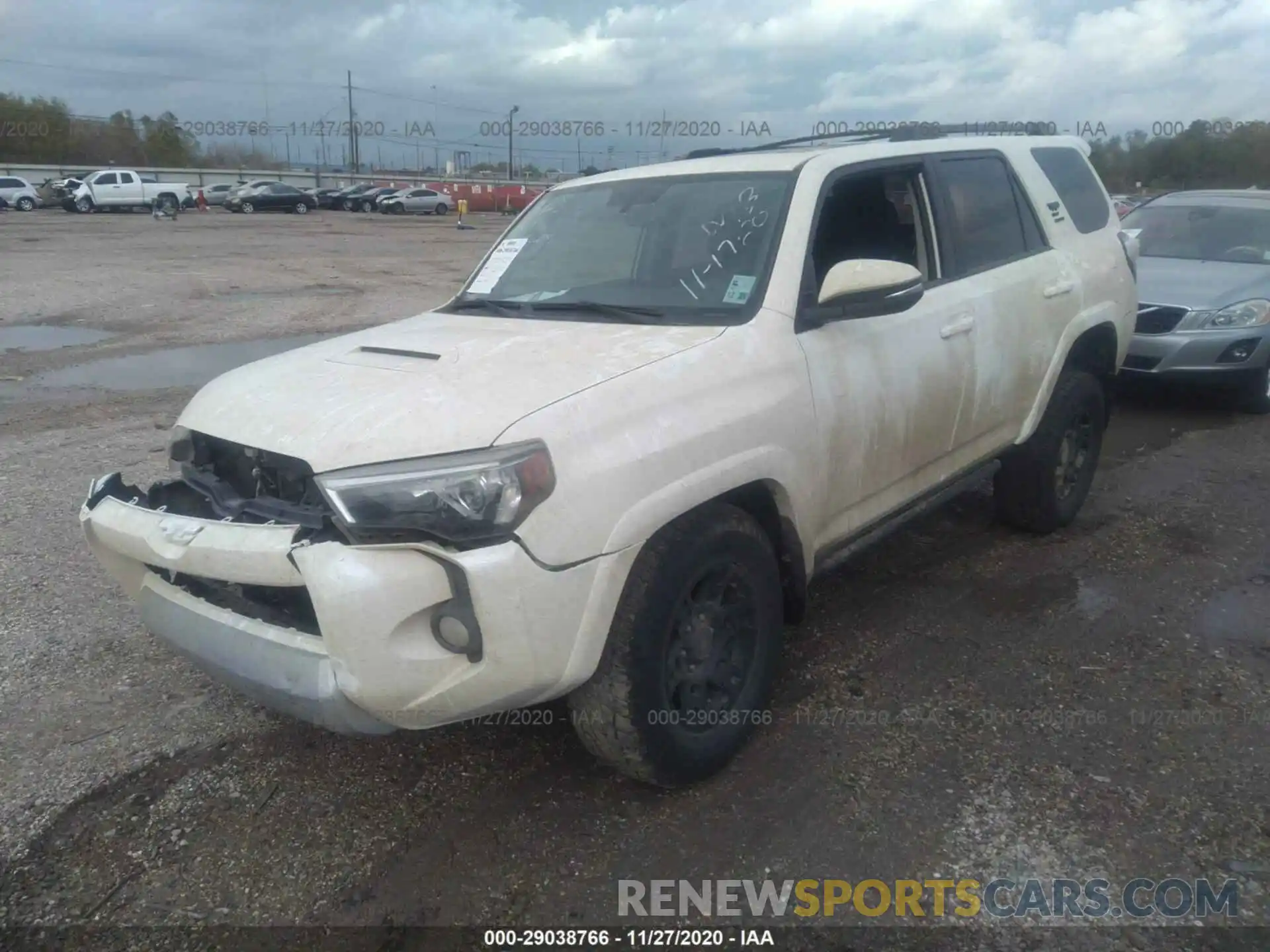 2 Photograph of a damaged car JTEBU5JR6K5662982 TOYOTA 4RUNNER 2019