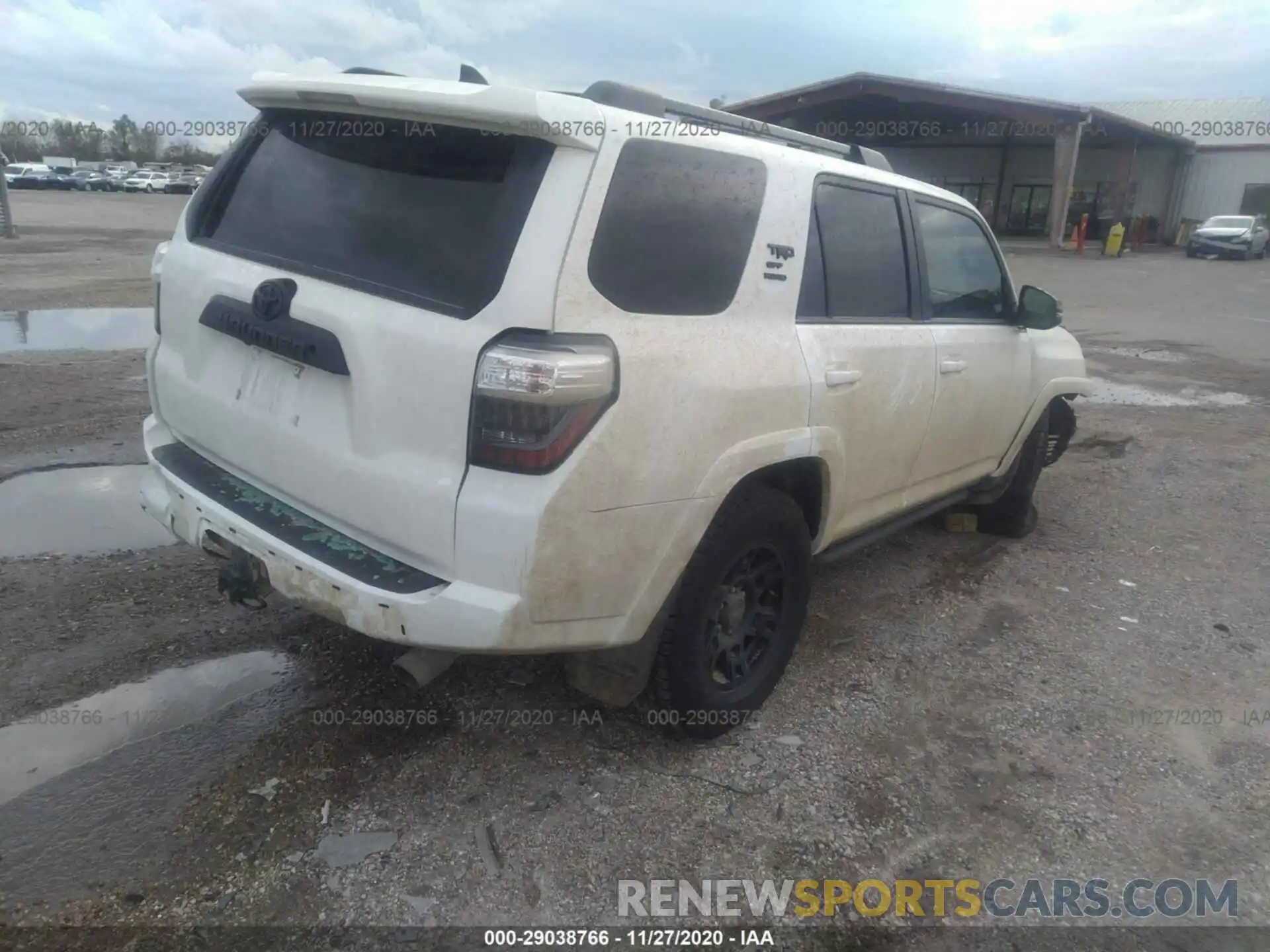 4 Photograph of a damaged car JTEBU5JR6K5662982 TOYOTA 4RUNNER 2019