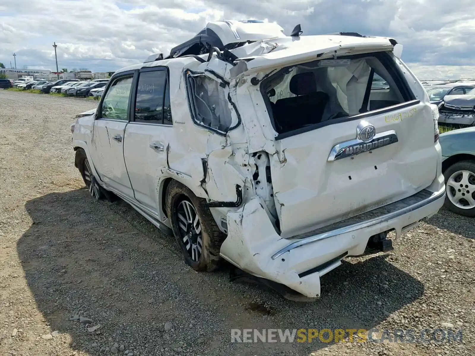 3 Photograph of a damaged car JTEBU5JR6K5664683 TOYOTA 4RUNNER 2019