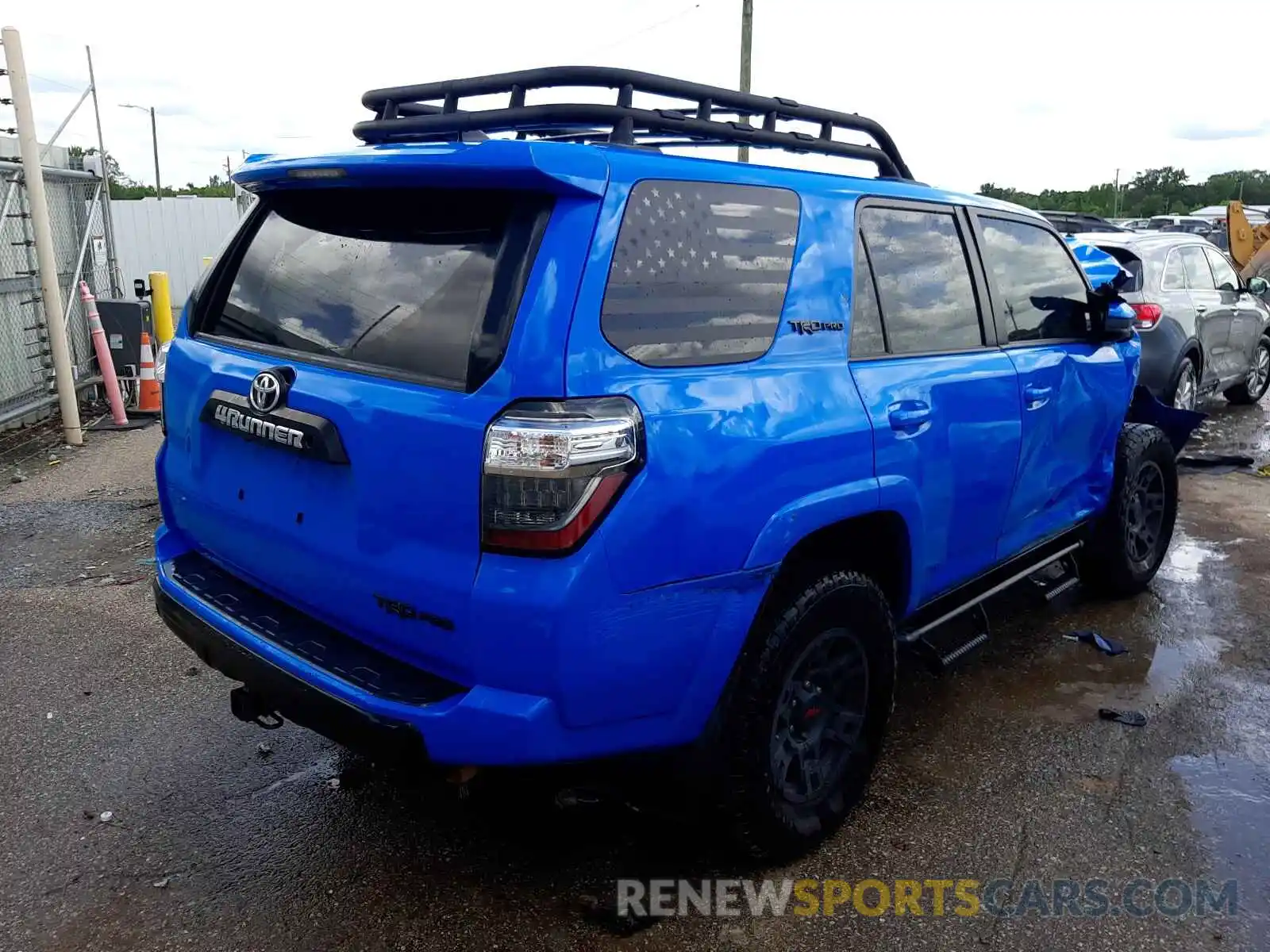 4 Фотография поврежденного автомобиля JTEBU5JR6K5667079 TOYOTA 4RUNNER 2019