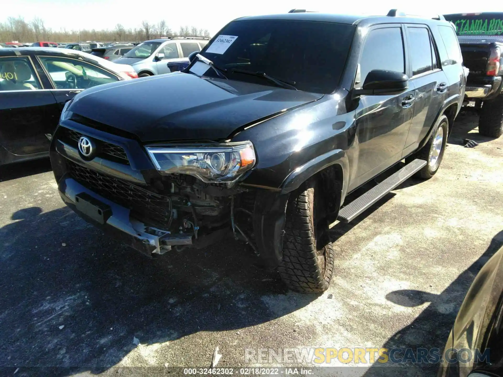 2 Photograph of a damaged car JTEBU5JR6K5669236 TOYOTA 4RUNNER 2019