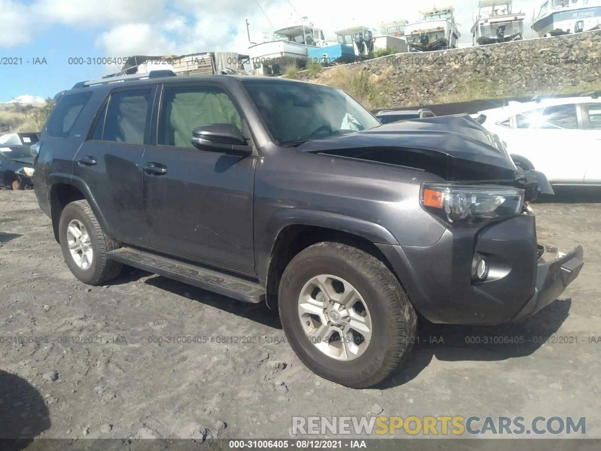 1 Photograph of a damaged car JTEBU5JR6K5671505 TOYOTA 4RUNNER 2019