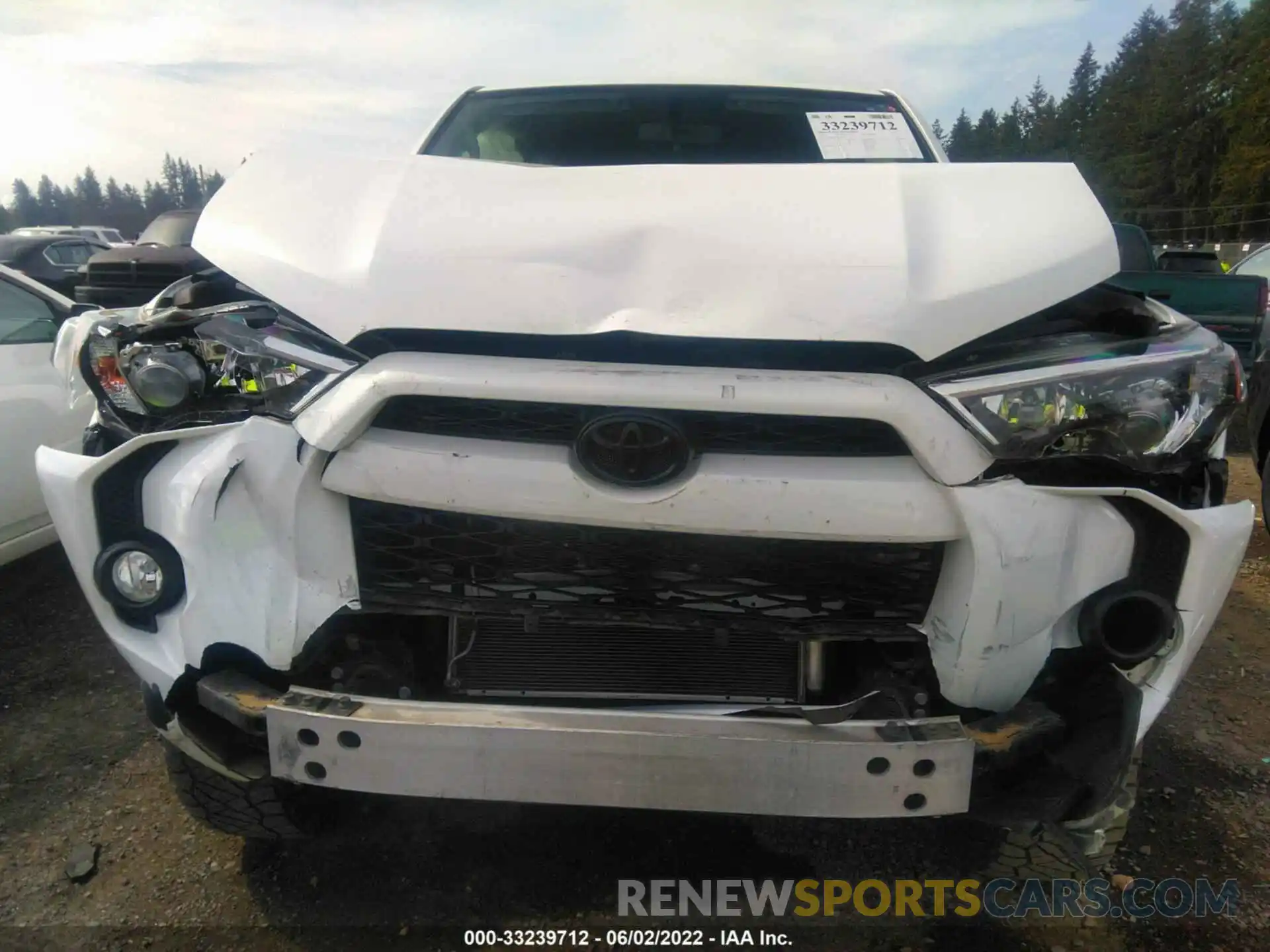 6 Photograph of a damaged car JTEBU5JR6K5674713 TOYOTA 4RUNNER 2019