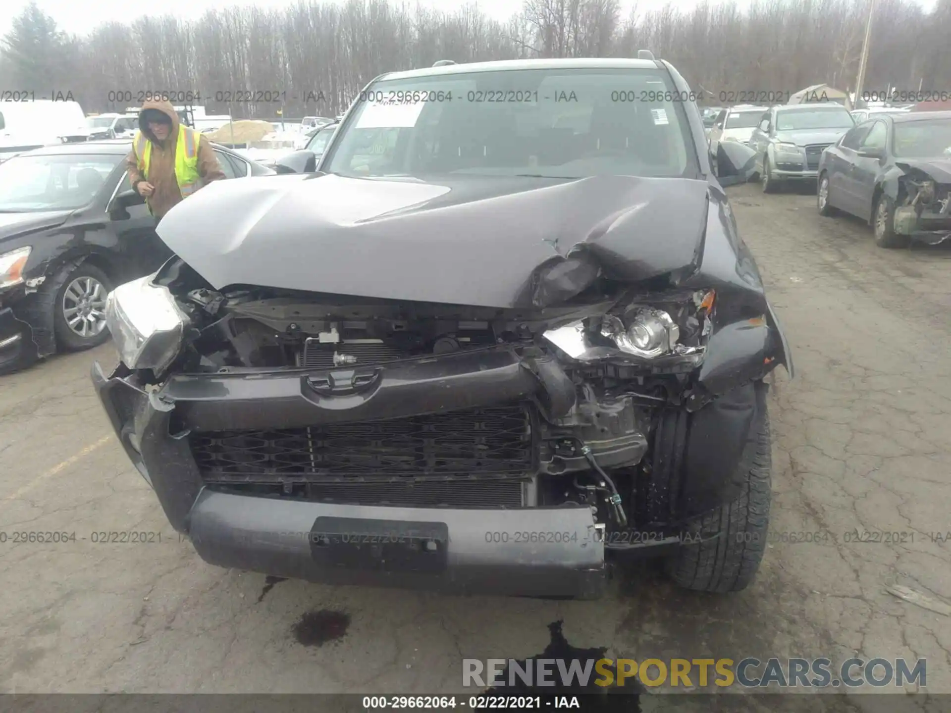 6 Photograph of a damaged car JTEBU5JR6K5678342 TOYOTA 4RUNNER 2019