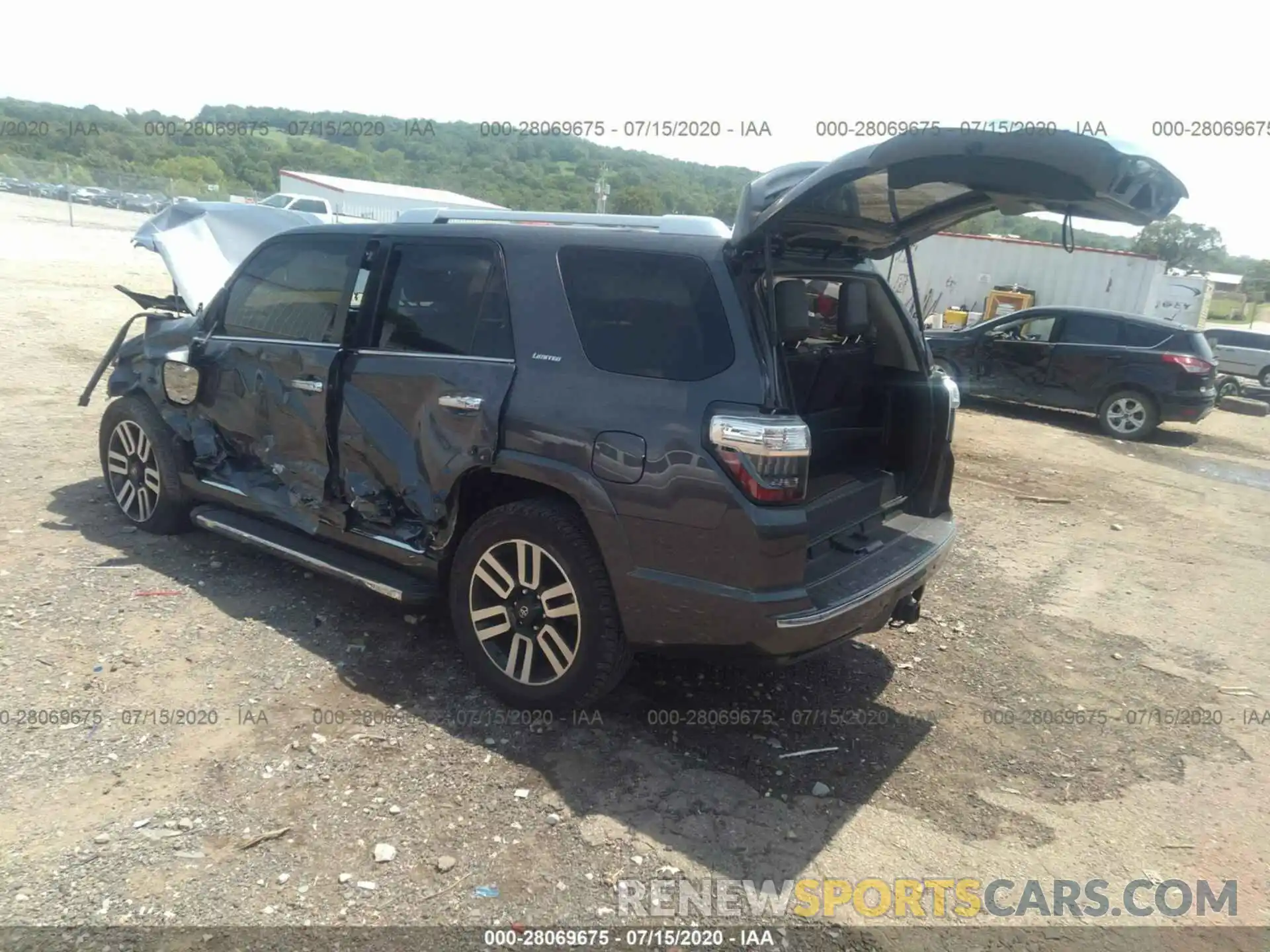 3 Photograph of a damaged car JTEBU5JR6K5680253 TOYOTA 4RUNNER 2019